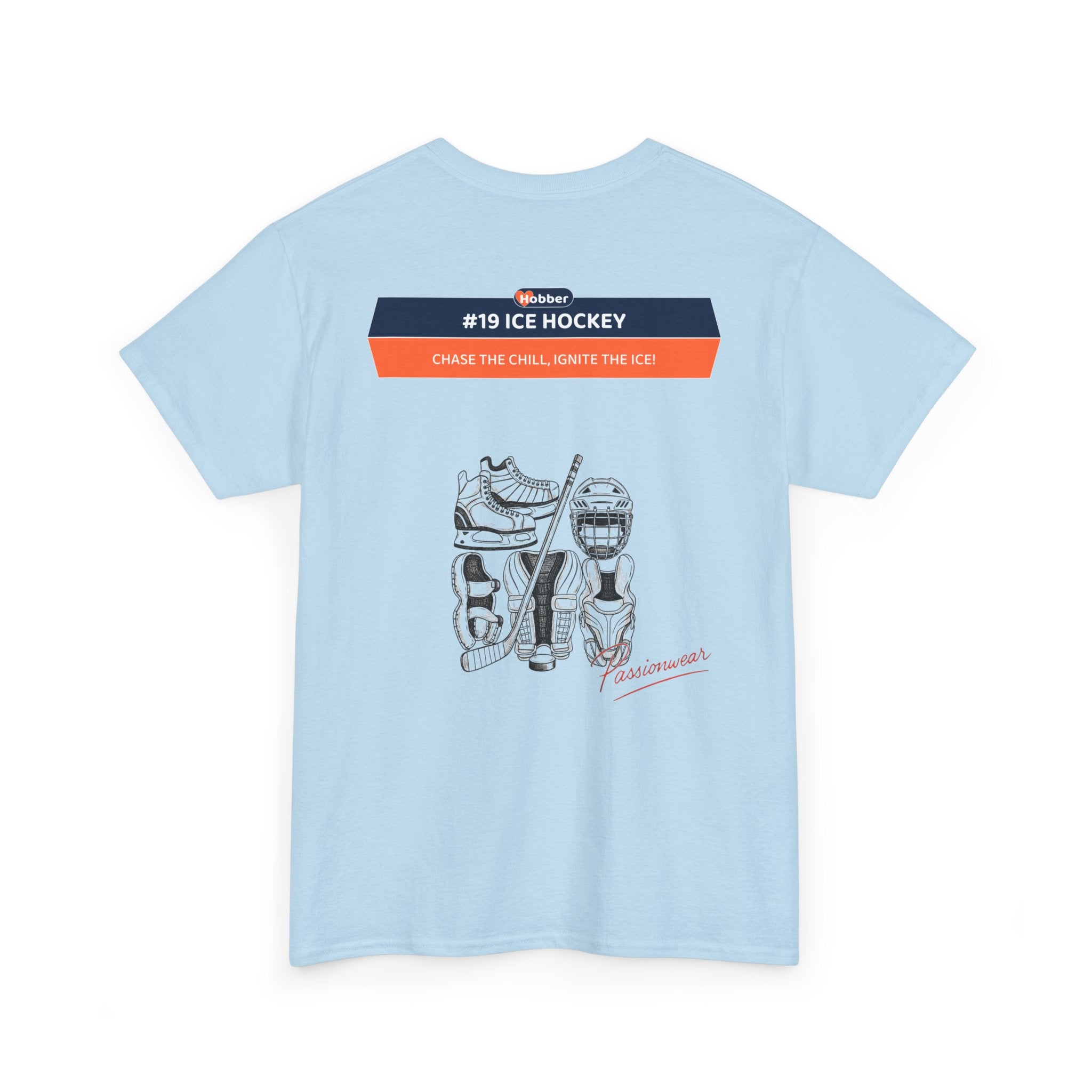 Hobber Mens Sports & Adventure T-Shirt, #19 Ice hockey