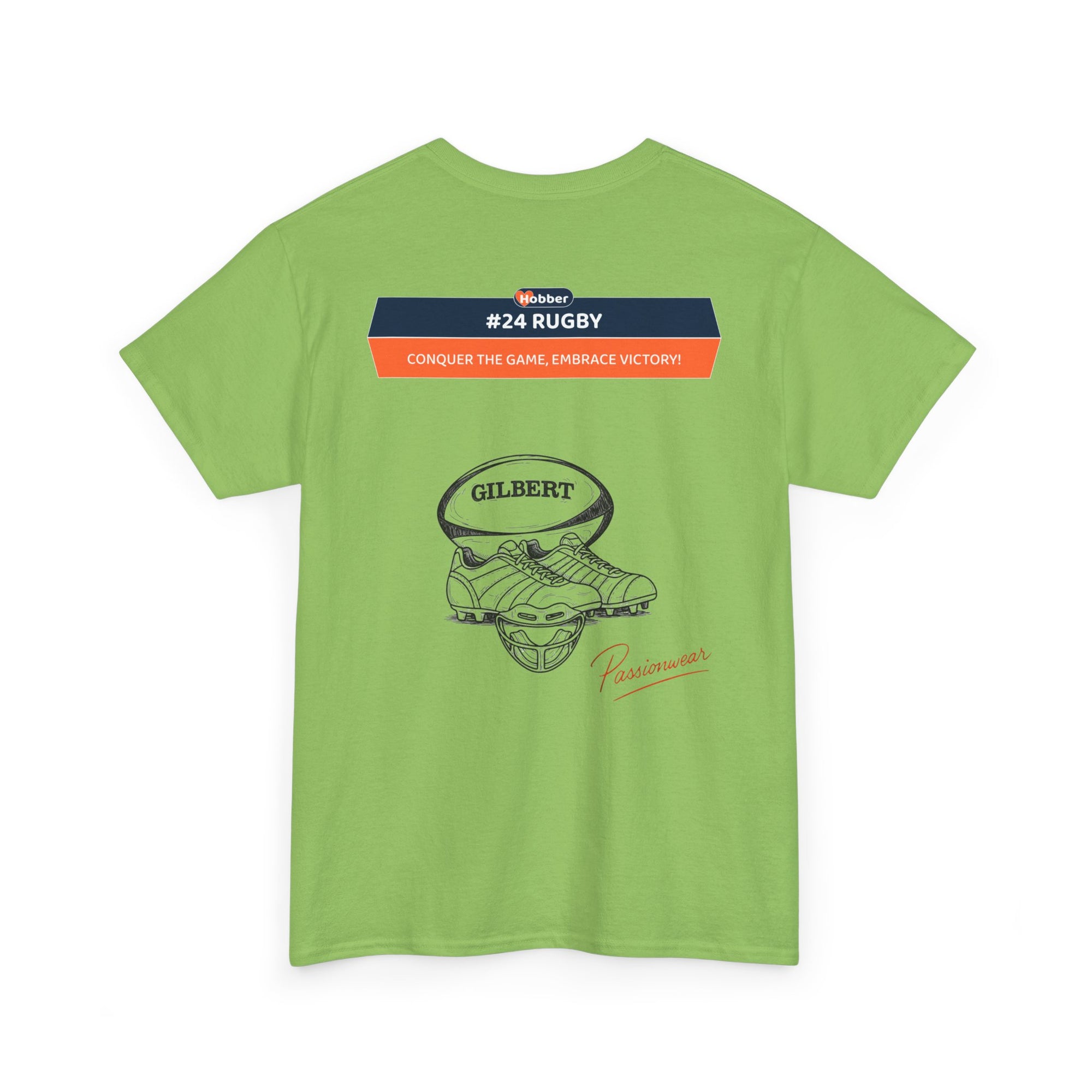 Hobber Mens Sports & Adventure T-Shirt, #24 Rugby