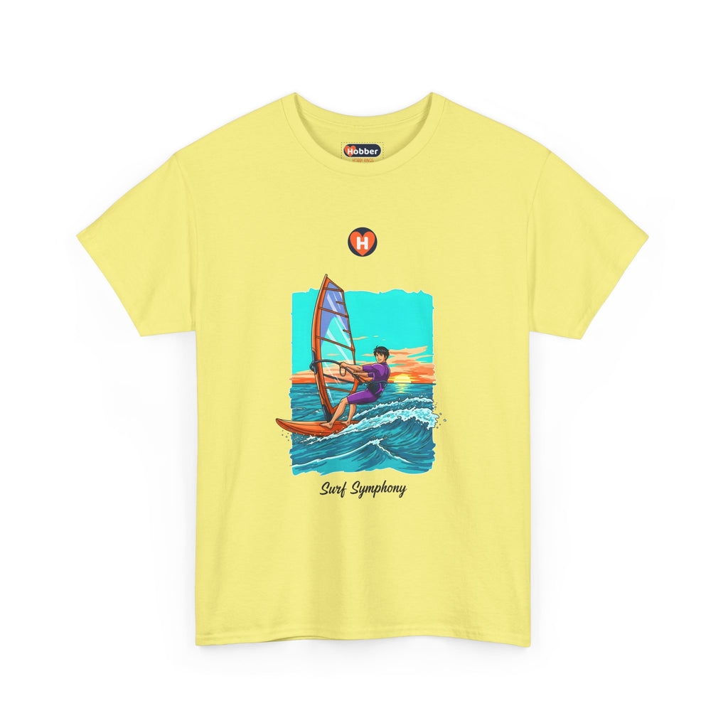 Hobber Mens Sports & Adventure T-Shirt, #13 Windsurfing
