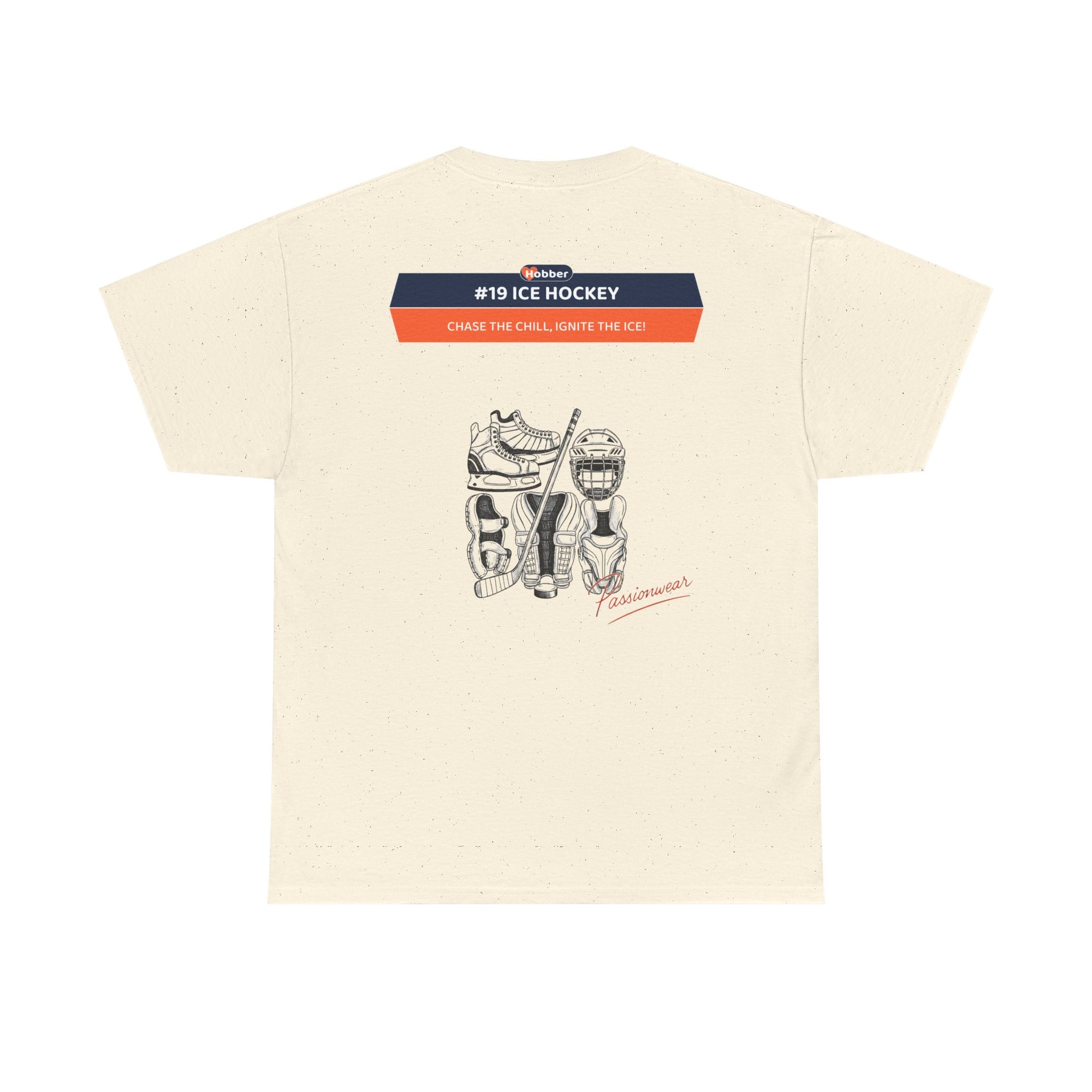 Hobber Mens Sports & Adventure T-Shirt, #19 Ice hockey