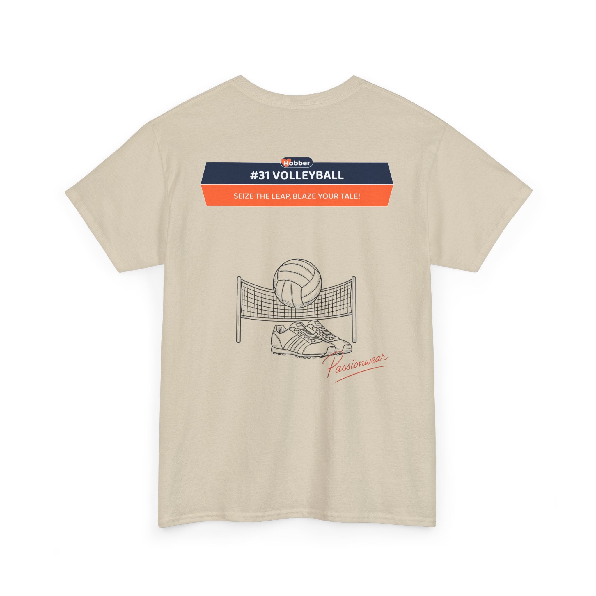 Hobber Unisex Sports & Adventure T-Shirt, #31 Volleyball