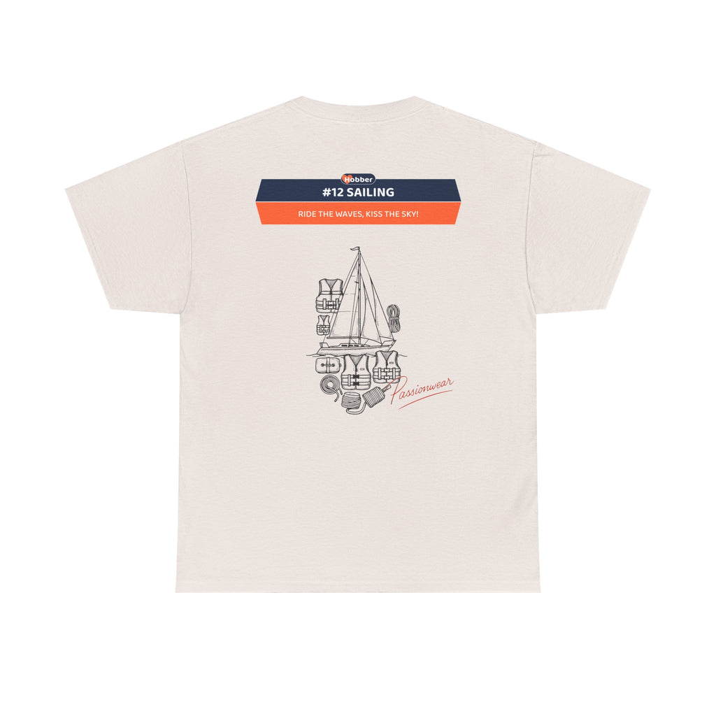 Hobber Unisex Sports & Adventure T-Shirt, #12 Sailing