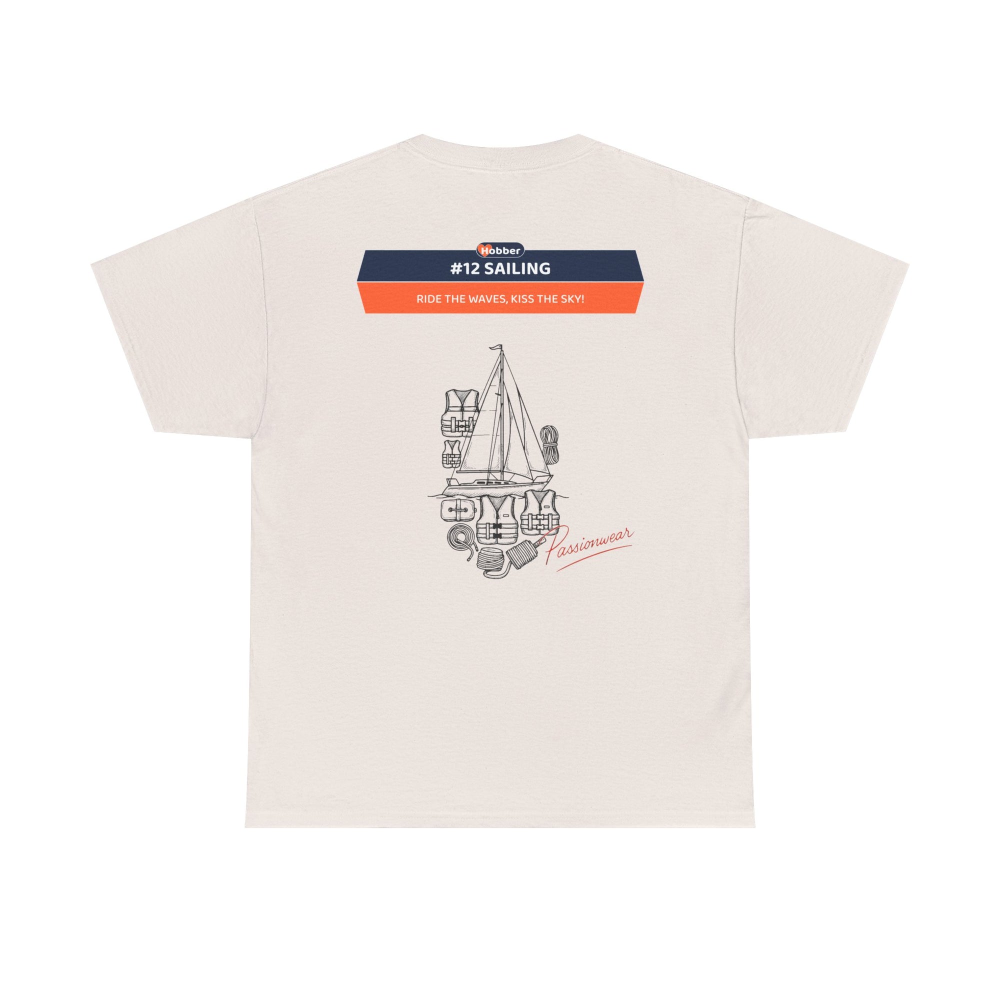 Hobber Unisex Sports & Adventure T-Shirt, #12 Sailing