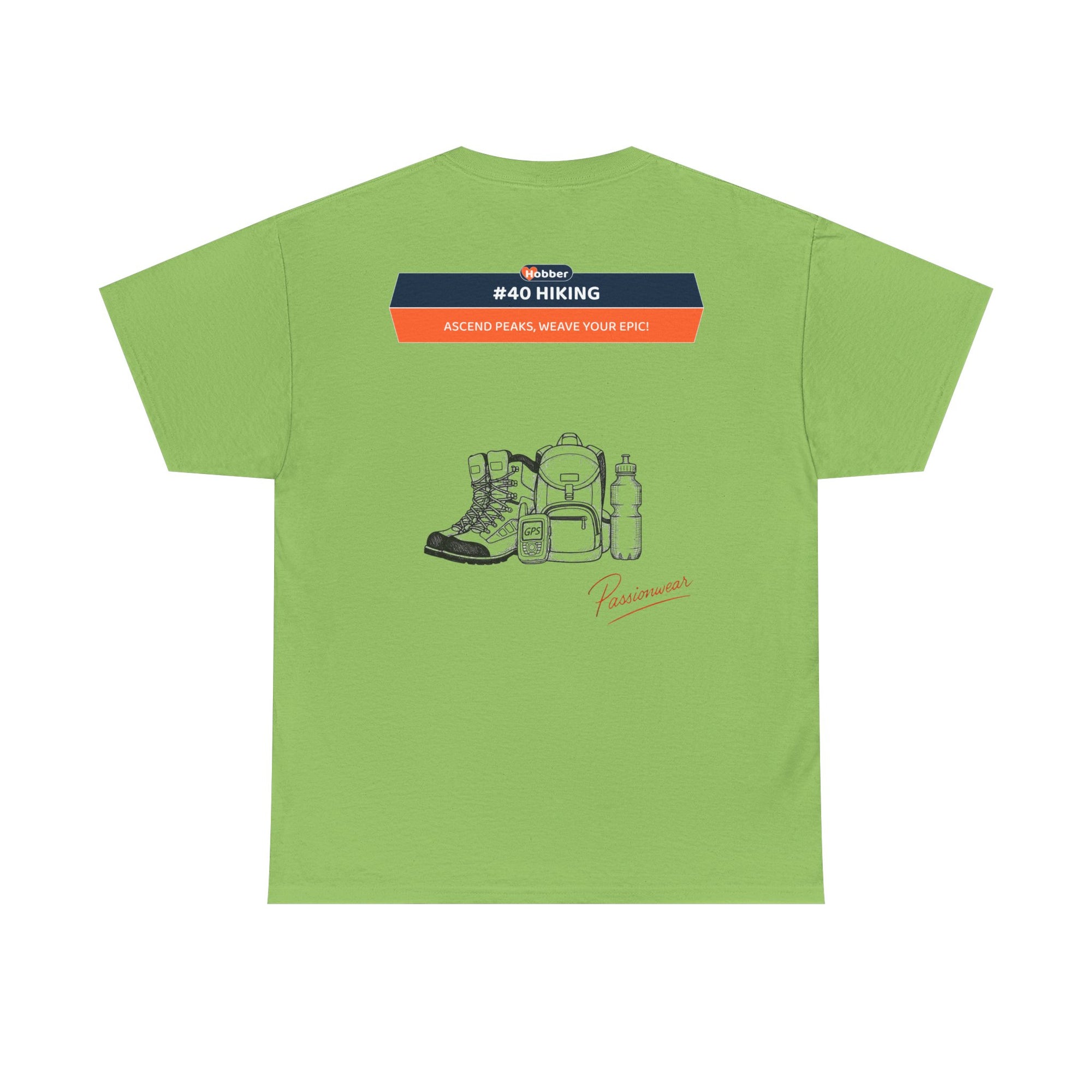 Hobber Unisex Sports & Adventure T-Shirt, #40 Hiking