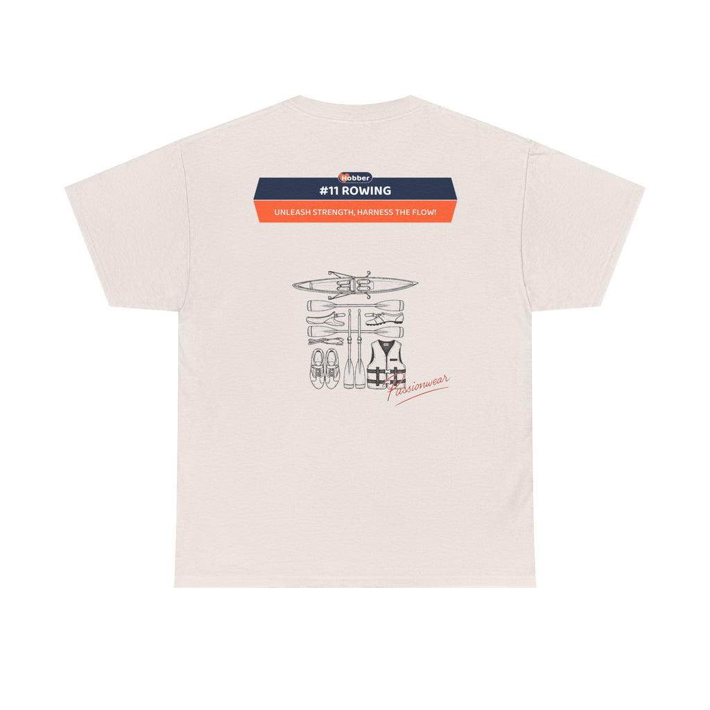 Hobber Mens Sports & Adventure T-Shirt, #11 Rowing