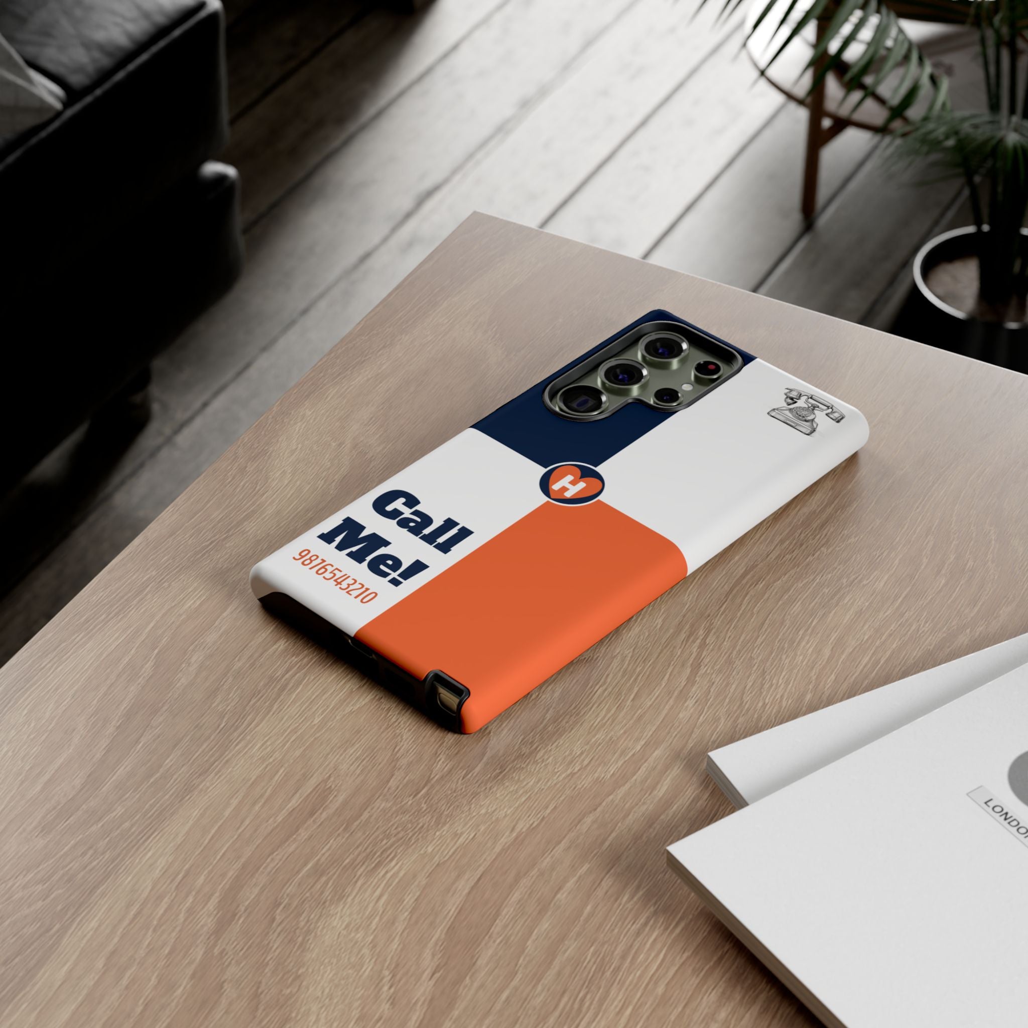 Hobber CallMe: Stylish Phone Case for Tough Protection, Customizable Cover, Durable Design