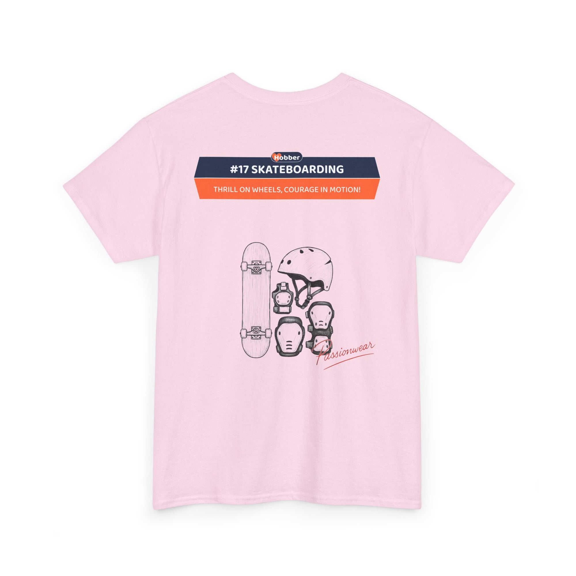 Hobber Mens Sports & Adventure T-Shirt, #17 Skateboarding
