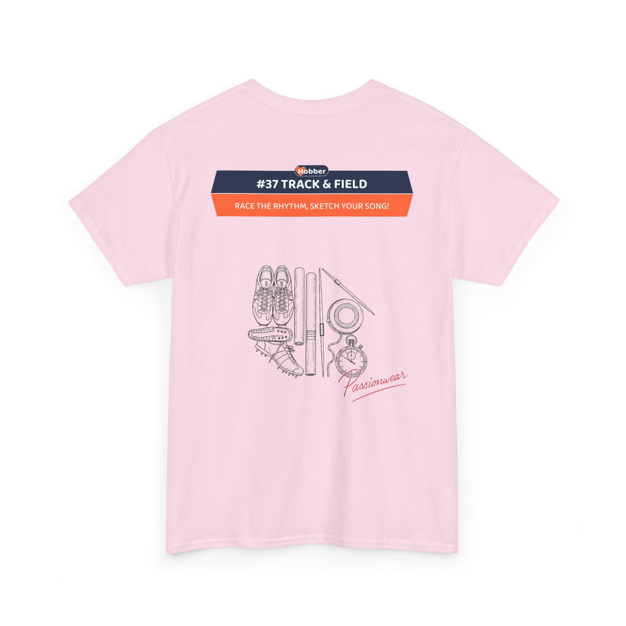 Hobber Mens Sports & Adventure T-Shirt, #37 Track & field