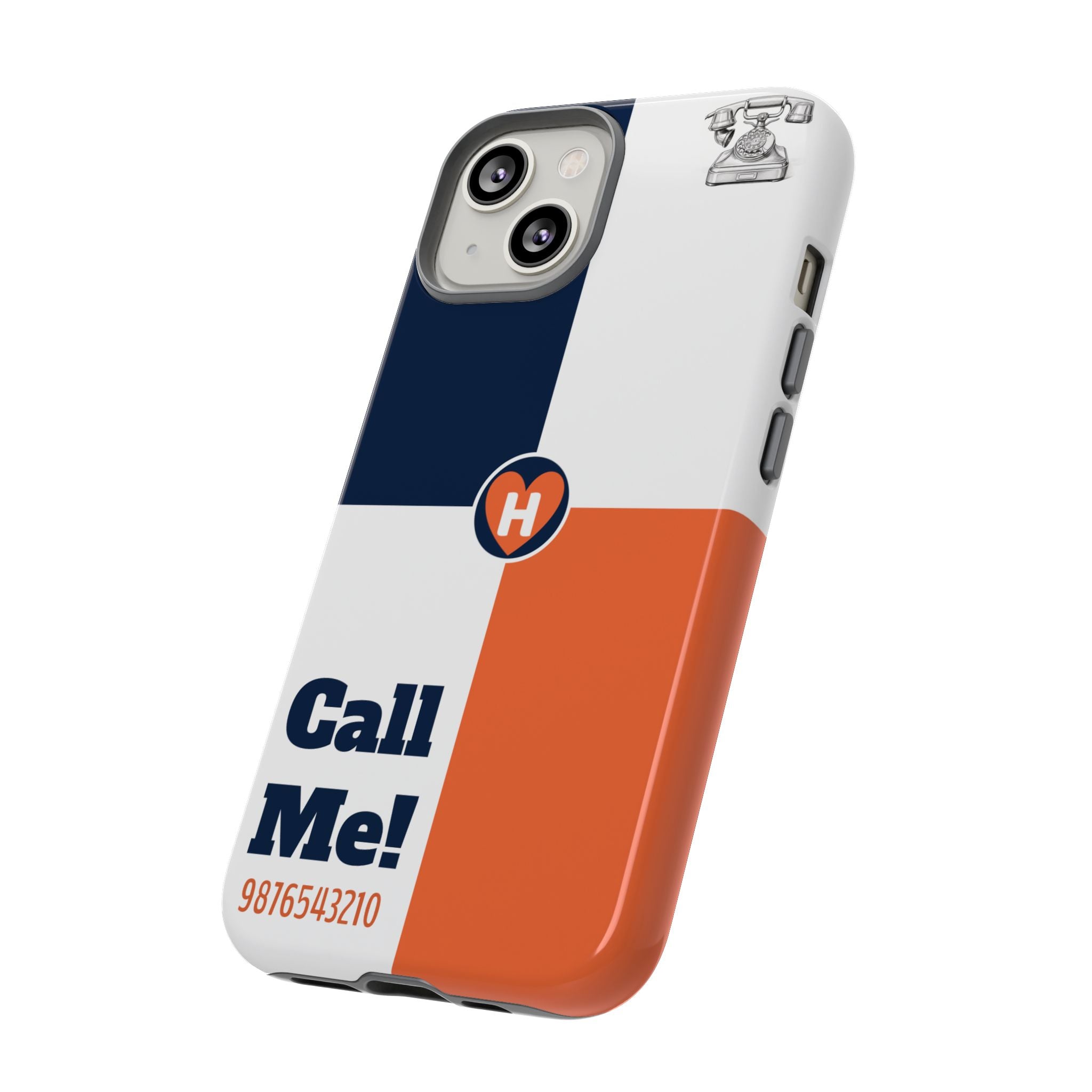 Hobber CallMe: Stylish Phone Case for Tough Protection, Customizable Cover, Durable Design