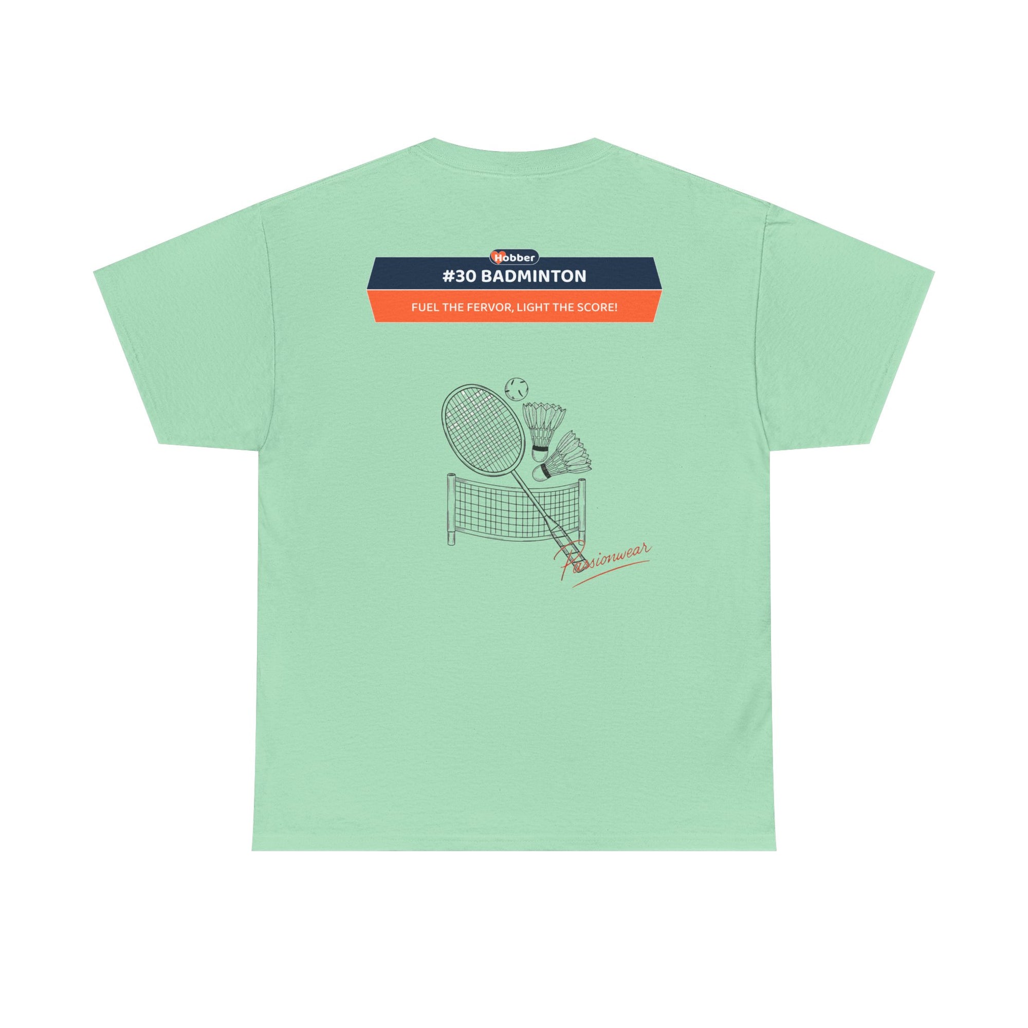 Hobber Unisex Sports & Adventure T-Shirt, #30 Badminton