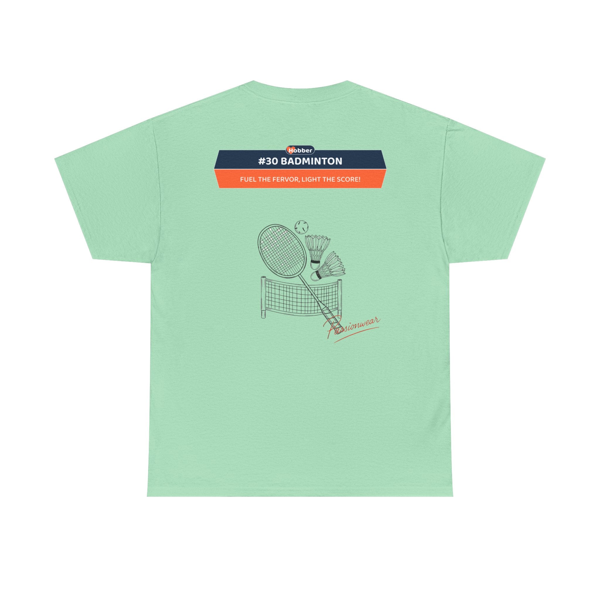Hobber Unisex Sports & Adventure T-Shirt, #30 Badminton