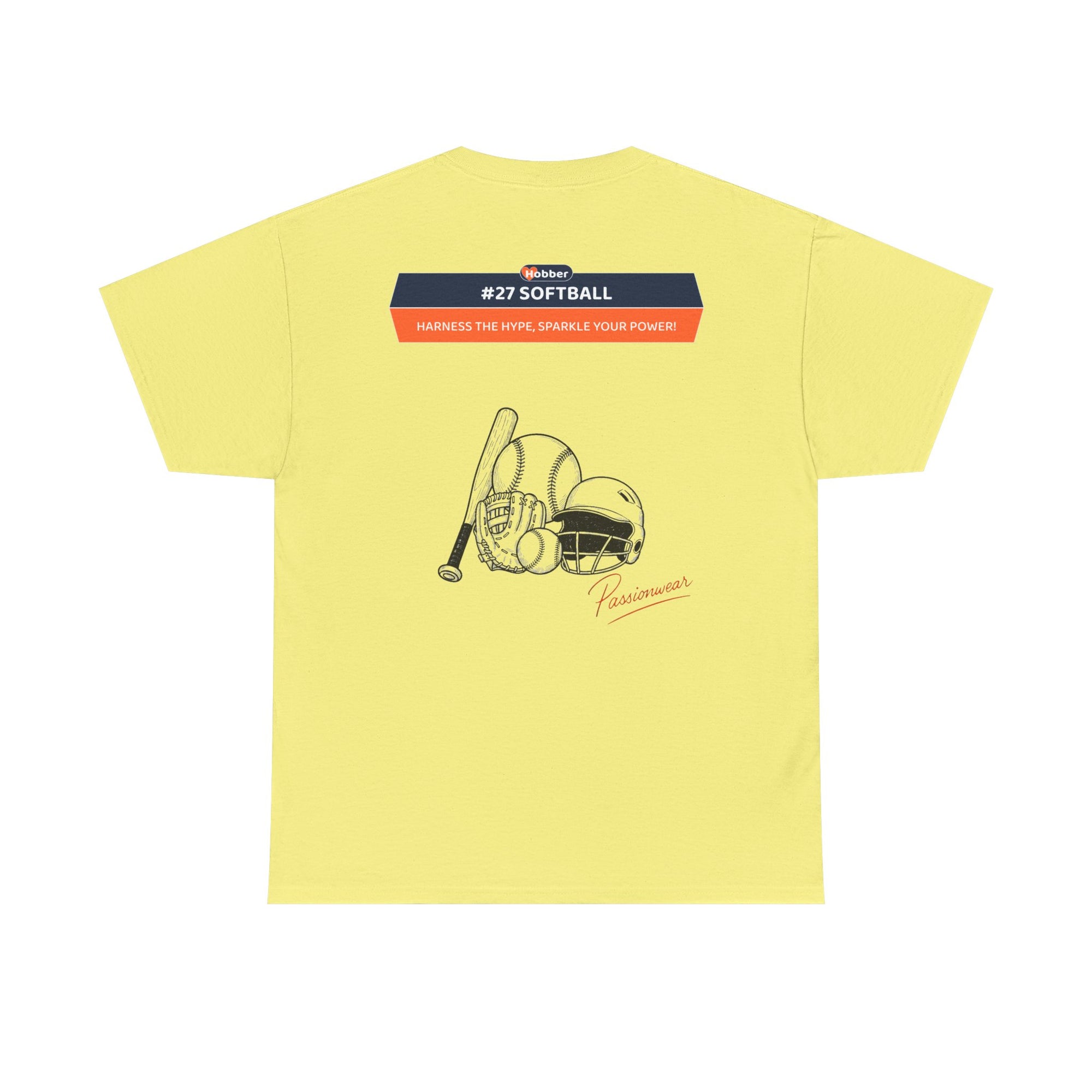 Hobber Unisex Sports & Adventure T-Shirt, #27 Softball