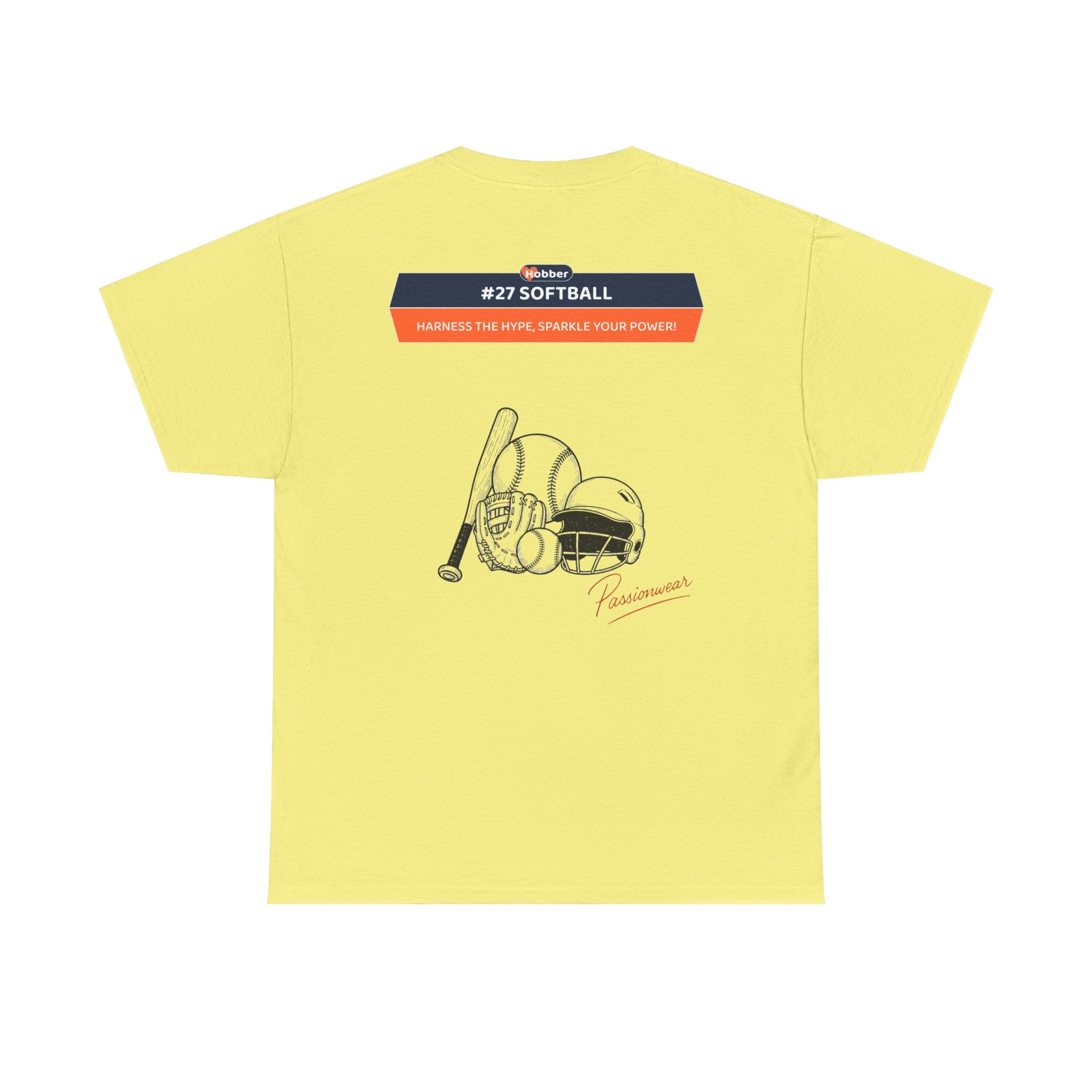 Hobber Unisex Sports & Adventure T-Shirt, #27 Softball