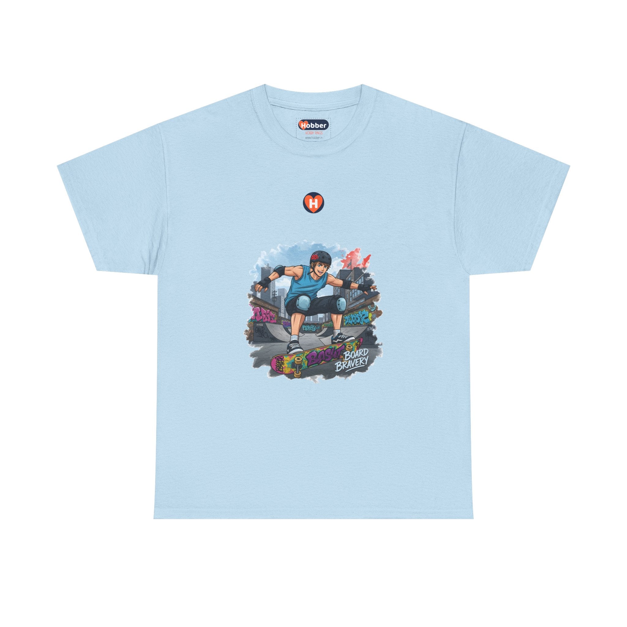 Hobber Mens Sports & Adventure T-Shirt, #17 Skateboarding