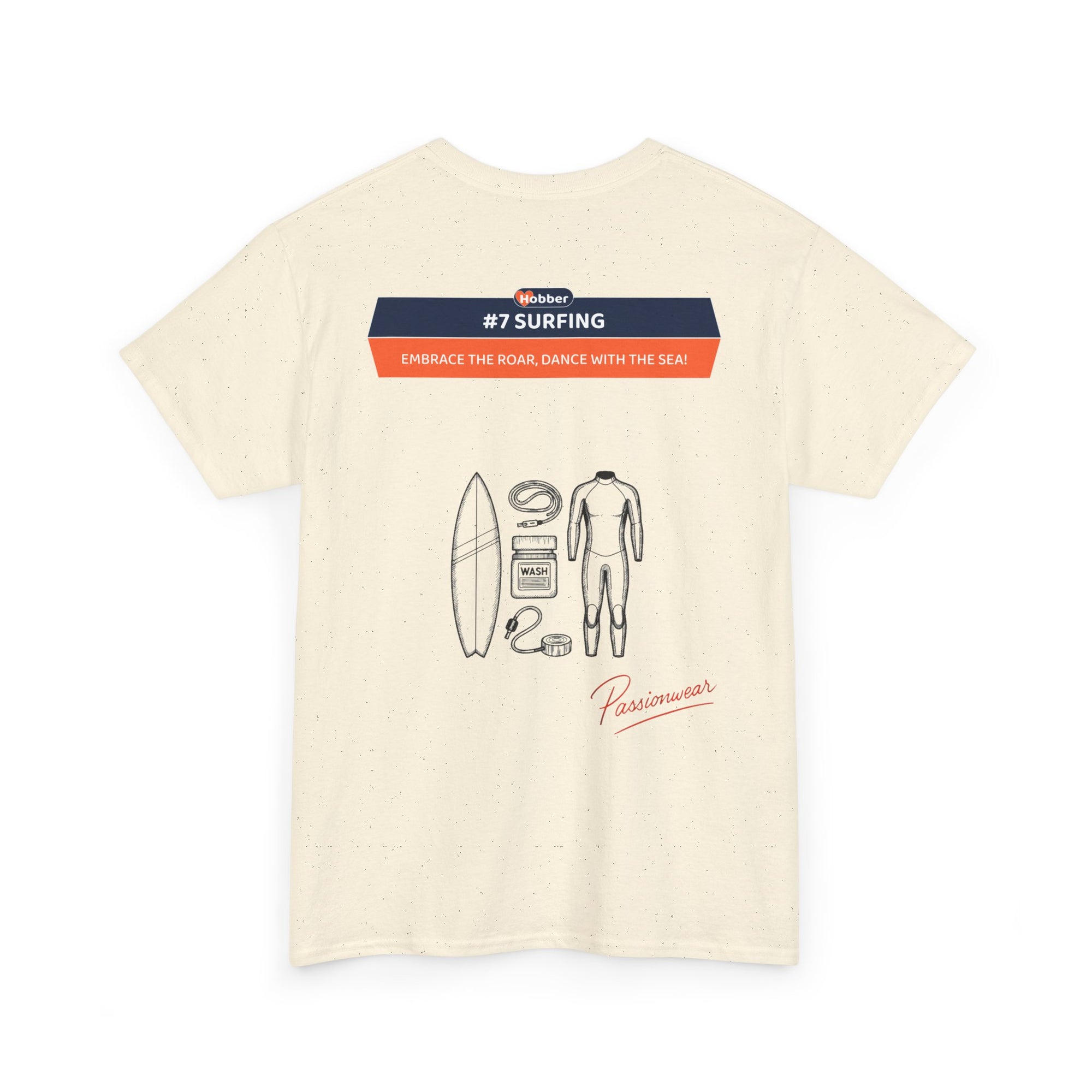 Hobber Mens Sports & Adventure T-Shirt, #7 Surfing