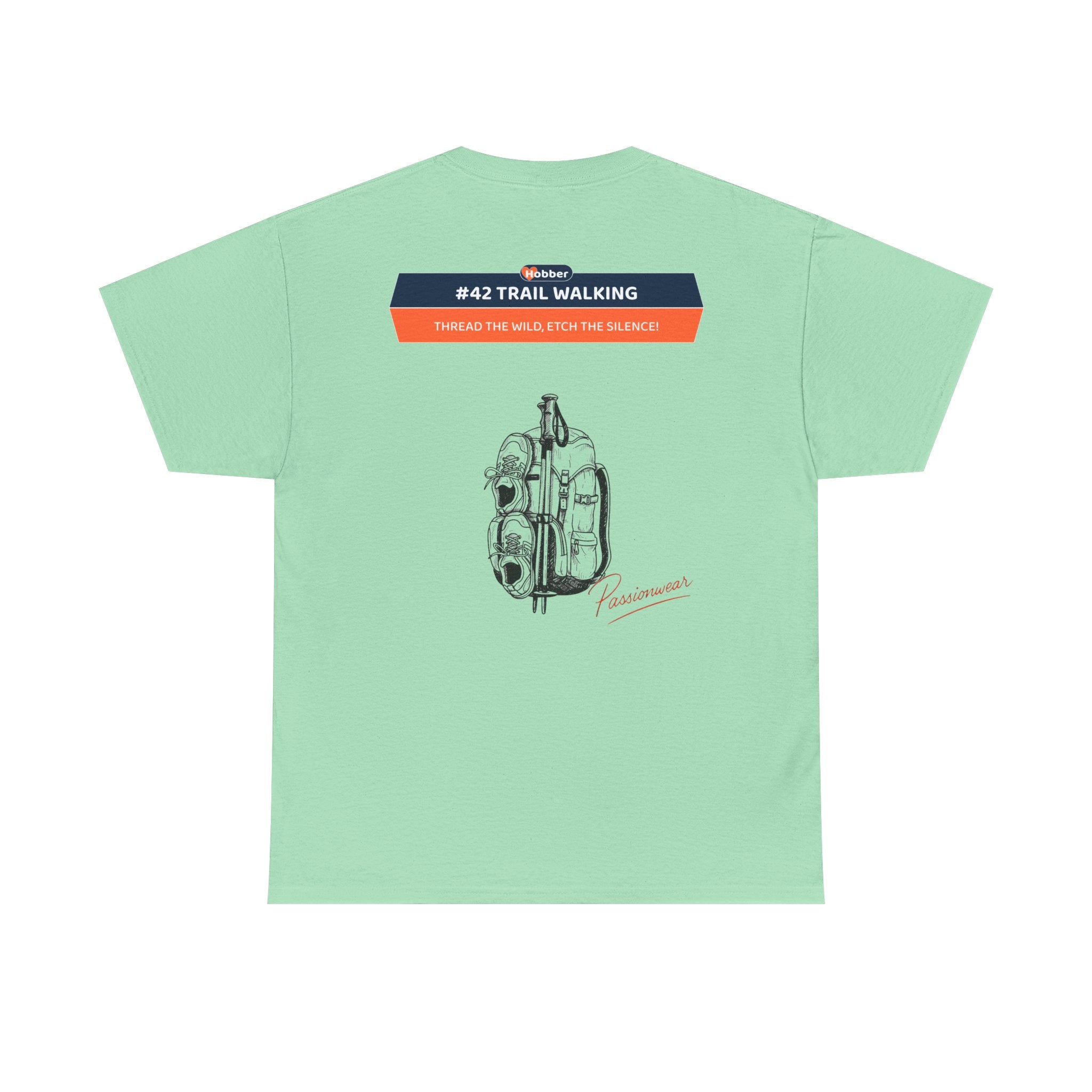 Hobber Unisex Sports & Adventure T-Shirt, #42 Trail walking