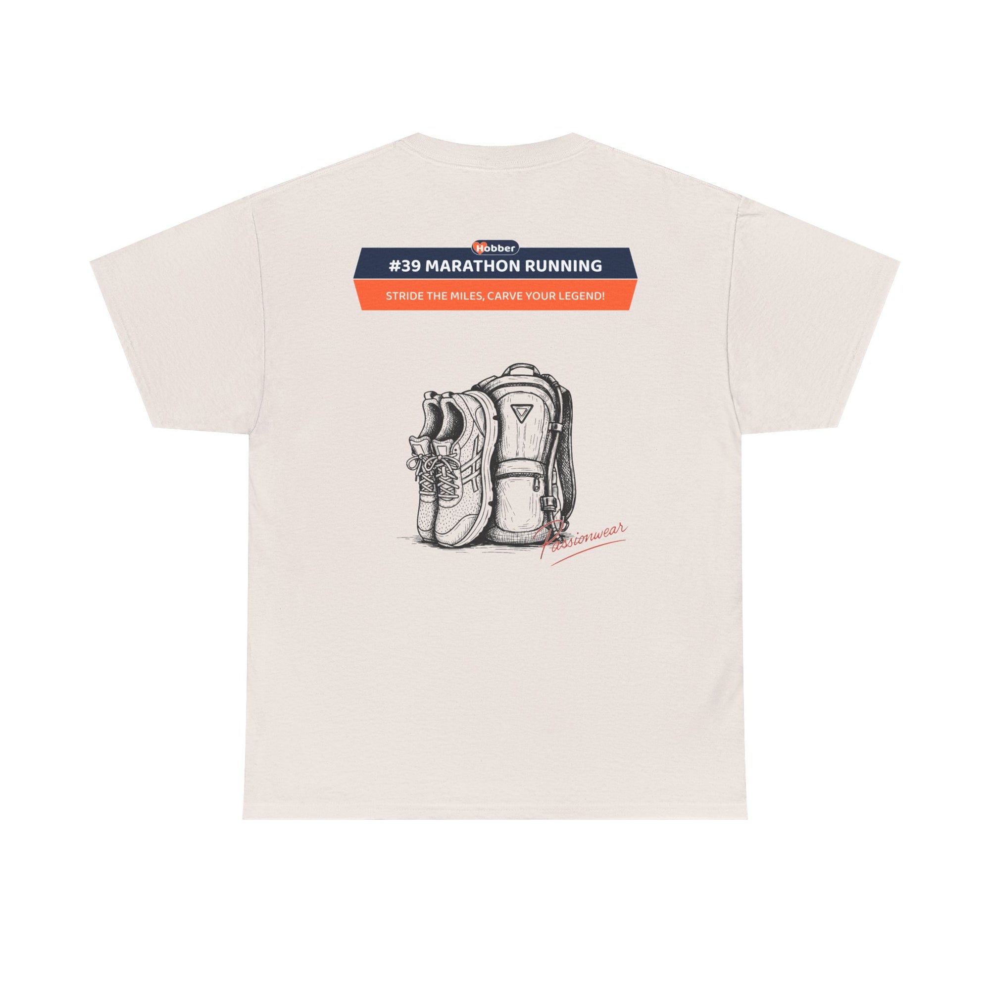 Hobber Unisex Sports & Adventure T-Shirt, #39 Marathon running