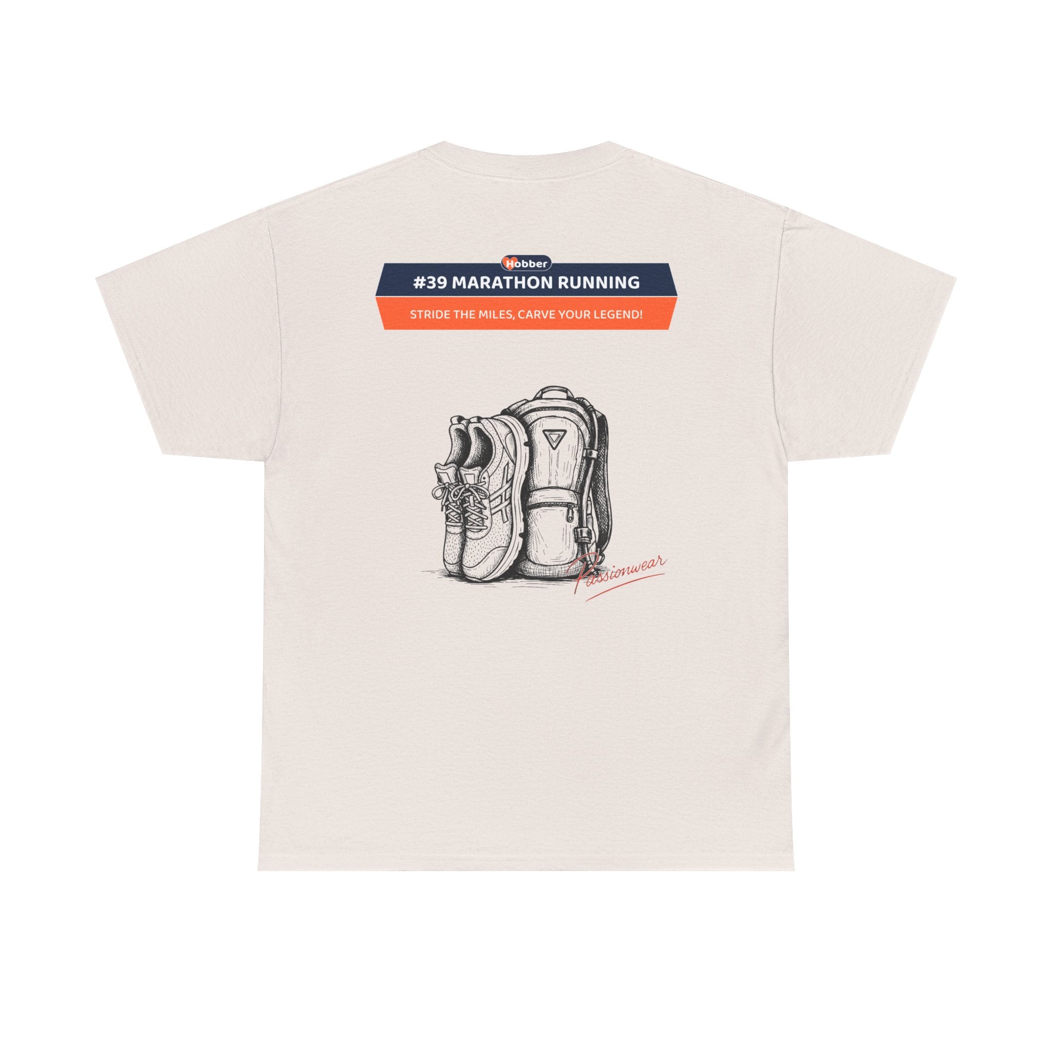 Hobber Unisex Sports & Adventure T-Shirt, #39 Marathon running