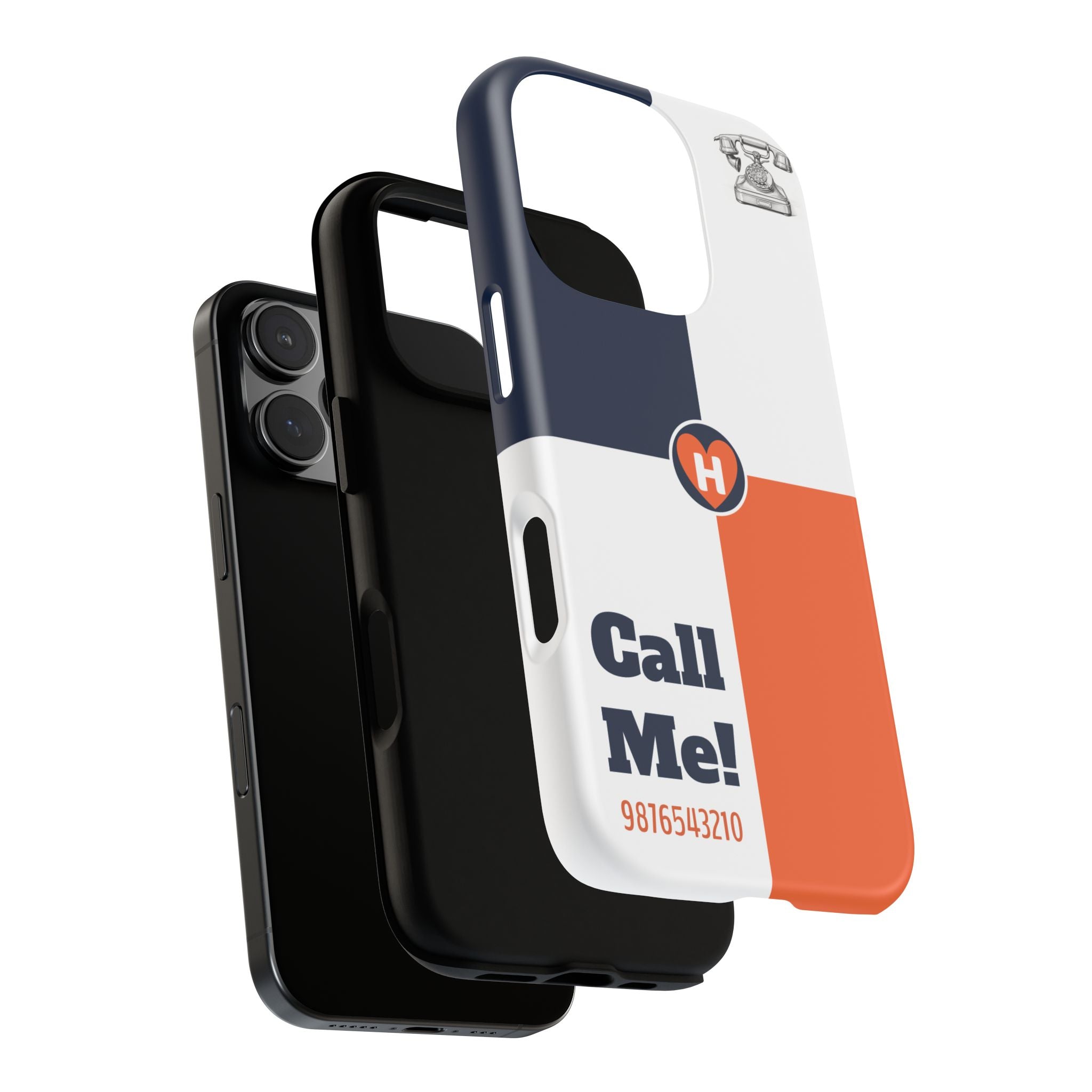 Hobber CallMe: Stylish Phone Case for Tough Protection, Customizable Cover, Durable Design