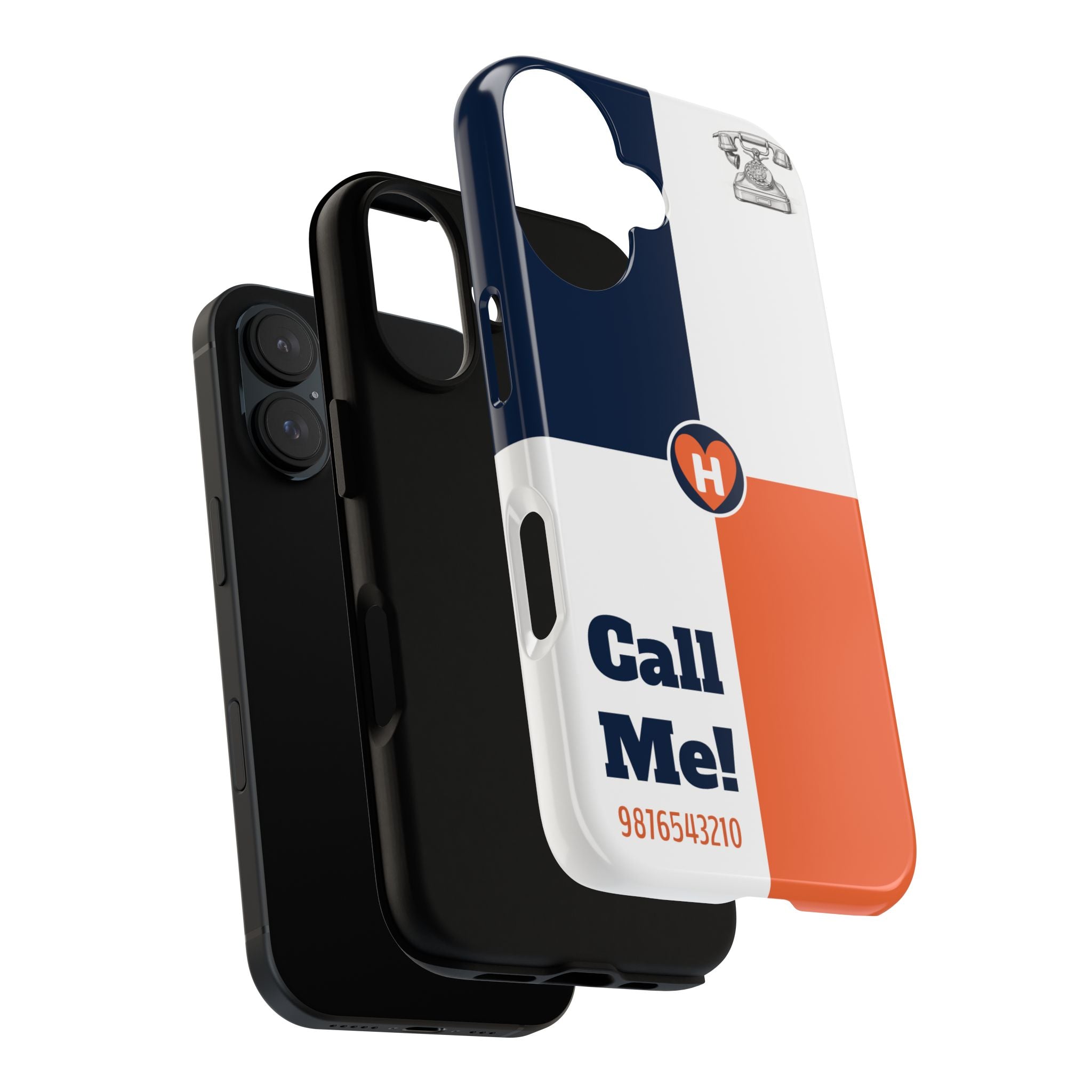 Hobber CallMe: Stylish Phone Case for Tough Protection, Customizable Cover, Durable Design