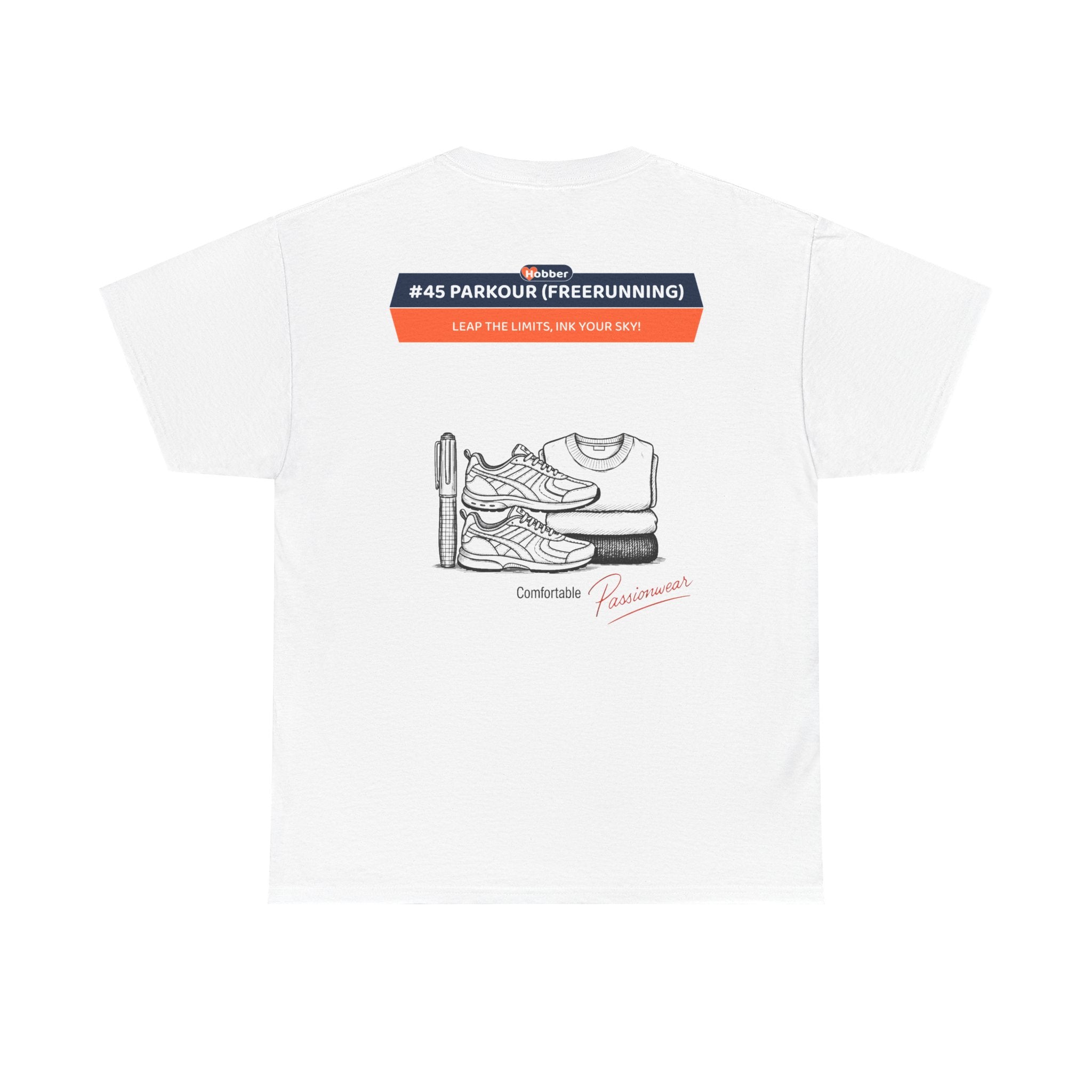 Hobber Mens Sports & Adventure T-Shirt, #45 Parkour (Freerunning)