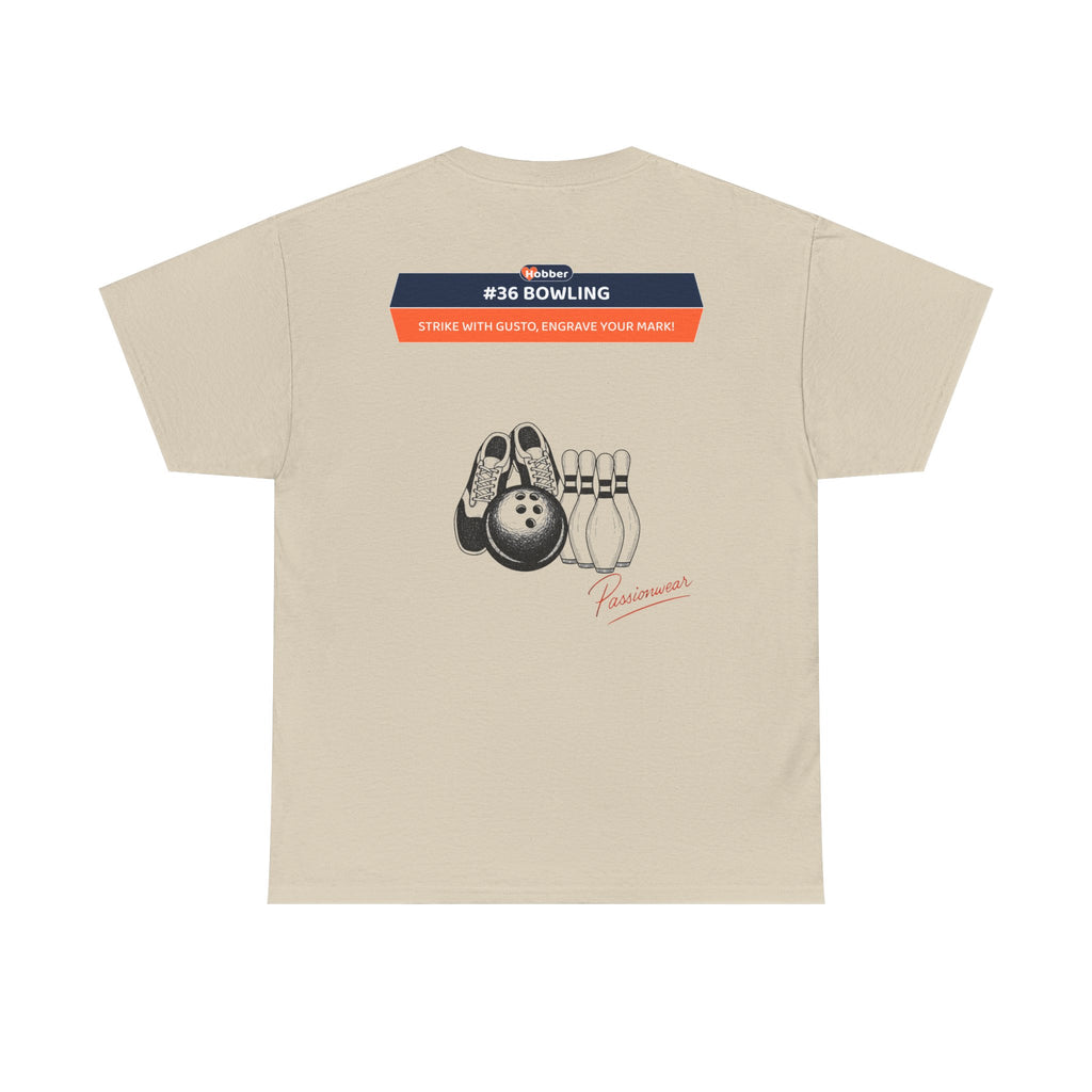 Hobber Unisex Sports & Adventure T-Shirt, #36 Bowling