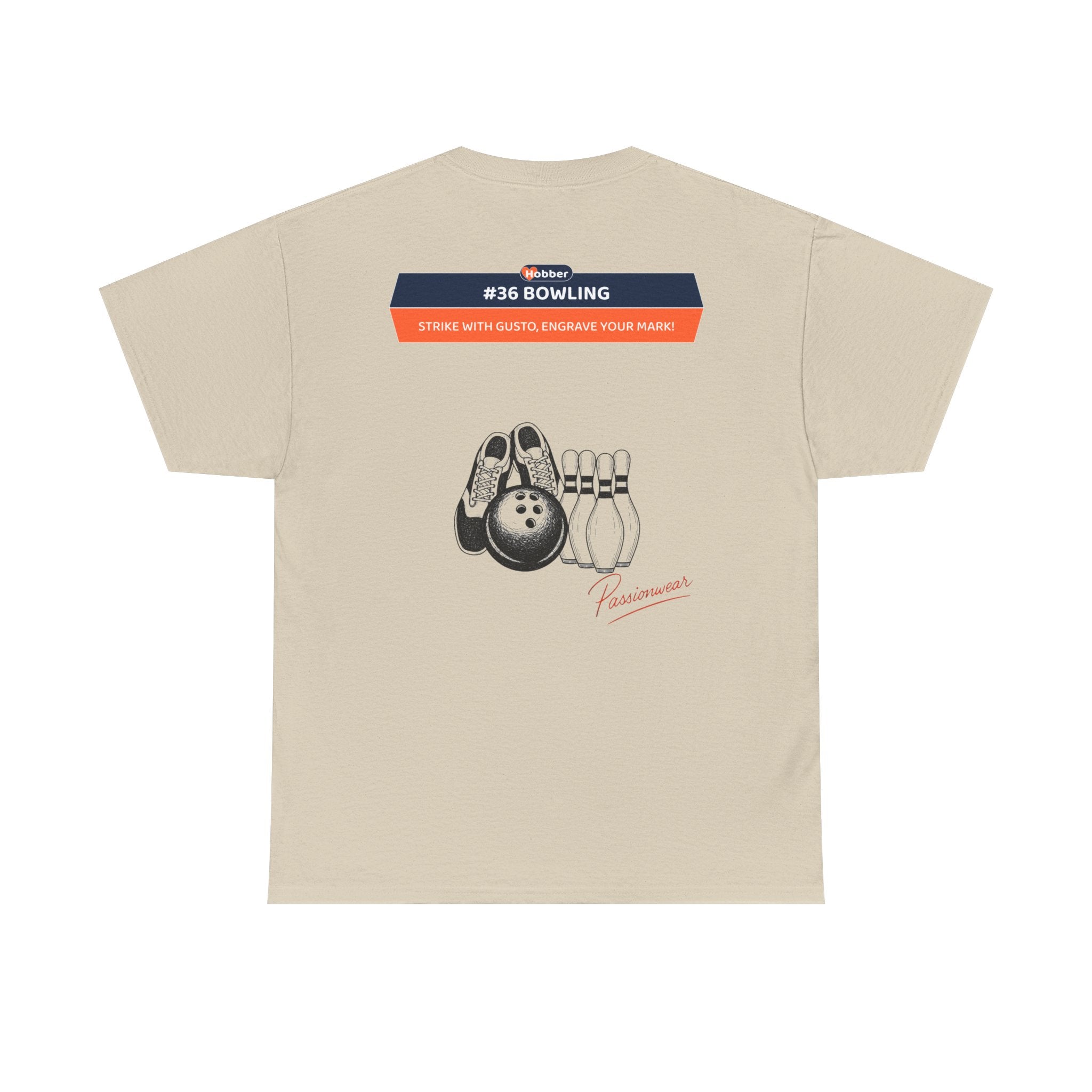 Hobber Unisex Sports & Adventure T-Shirt, #36 Bowling
