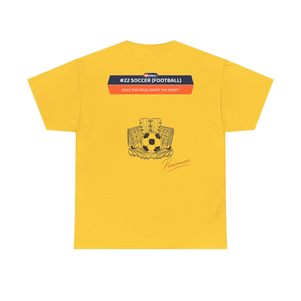 Hobber Mens Sports & Adventure T-Shirt, #22 Soccer (Football)