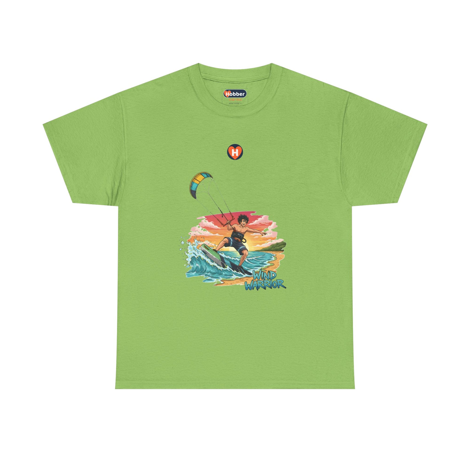 Hobber Mens Sports & Adventure T-Shirt, #14 Kiteboarding