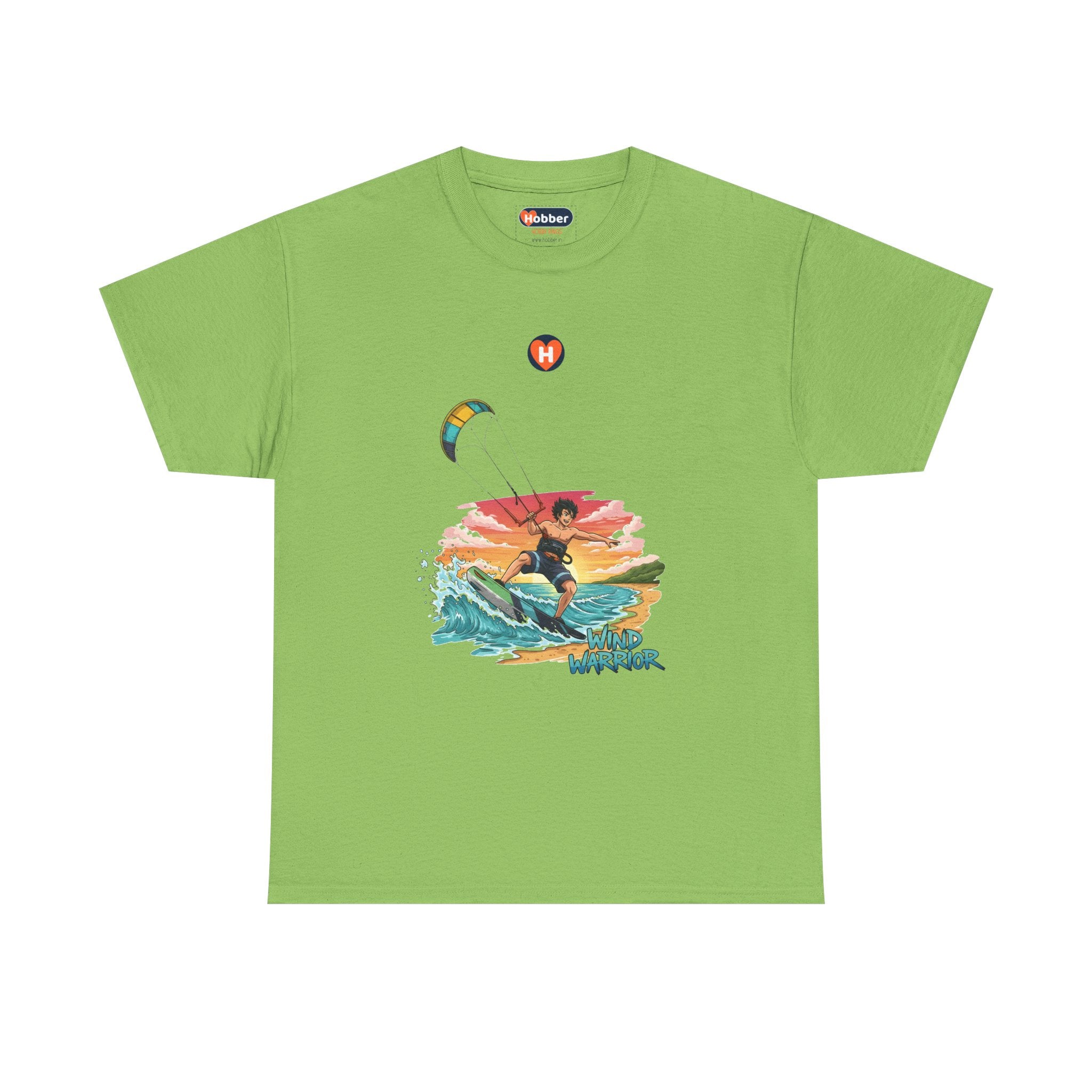 Hobber Mens Sports & Adventure T-Shirt, #14 Kiteboarding