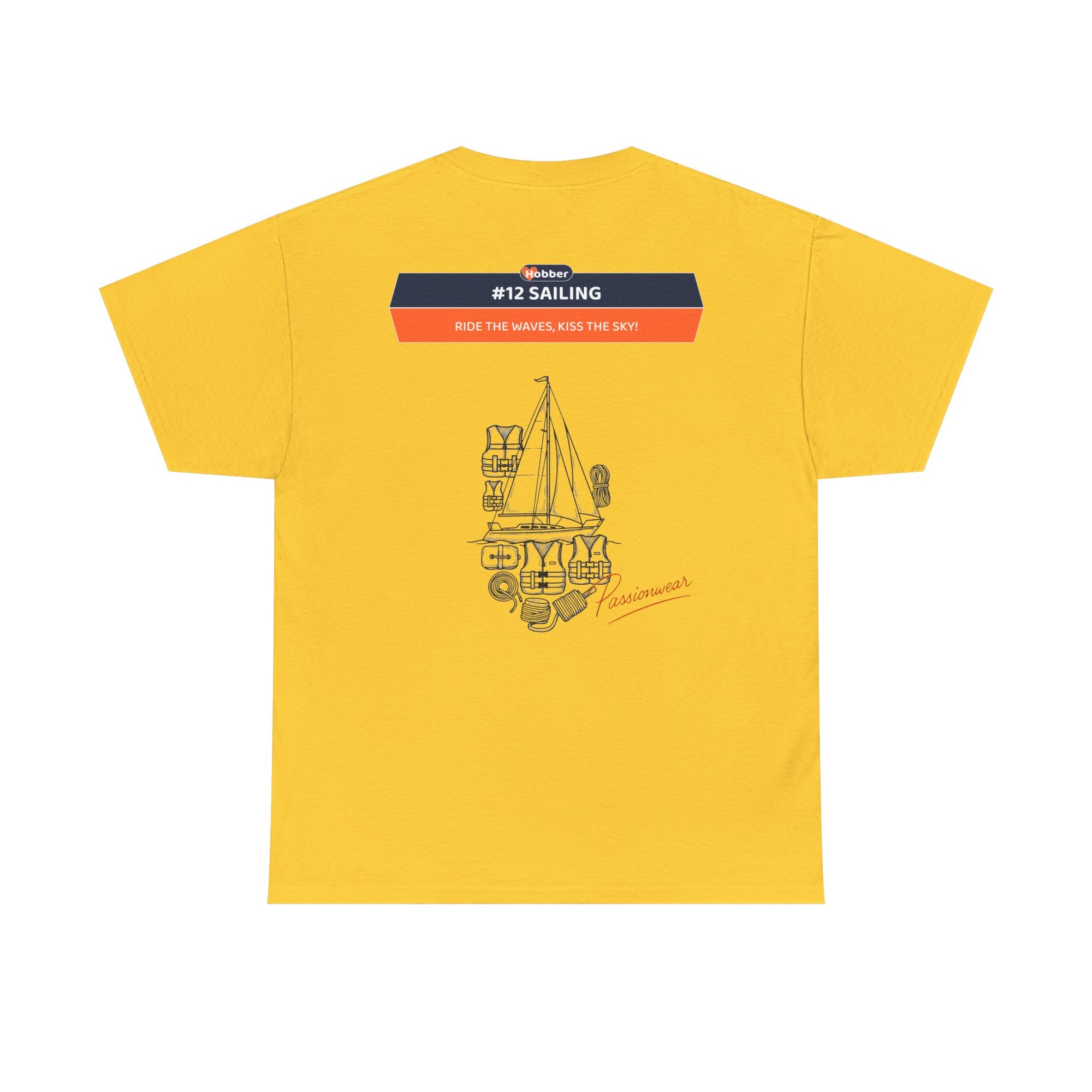 Hobber Unisex Sports & Adventure T-Shirt, #12 Sailing