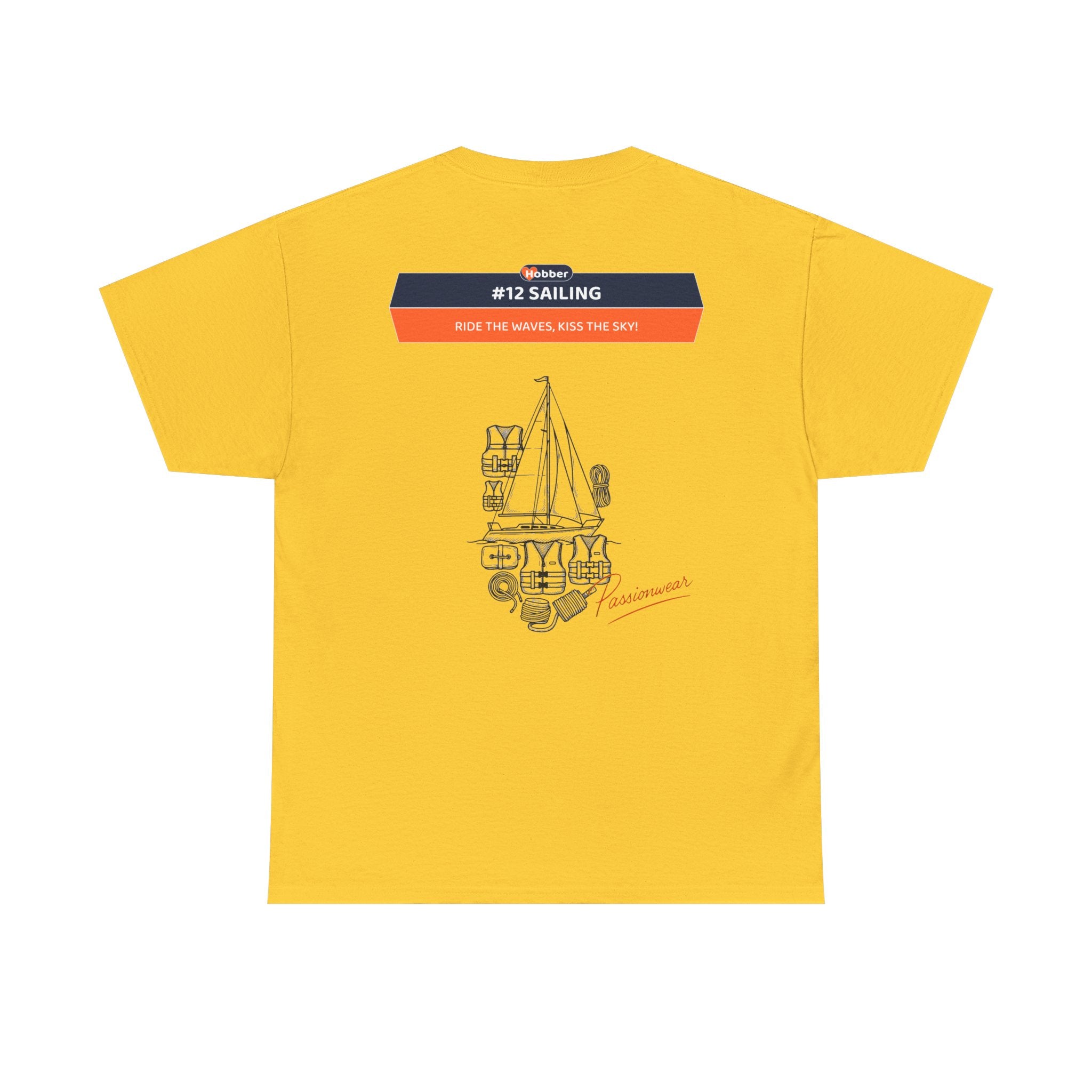 Hobber Unisex Sports & Adventure T-Shirt, #12 Sailing
