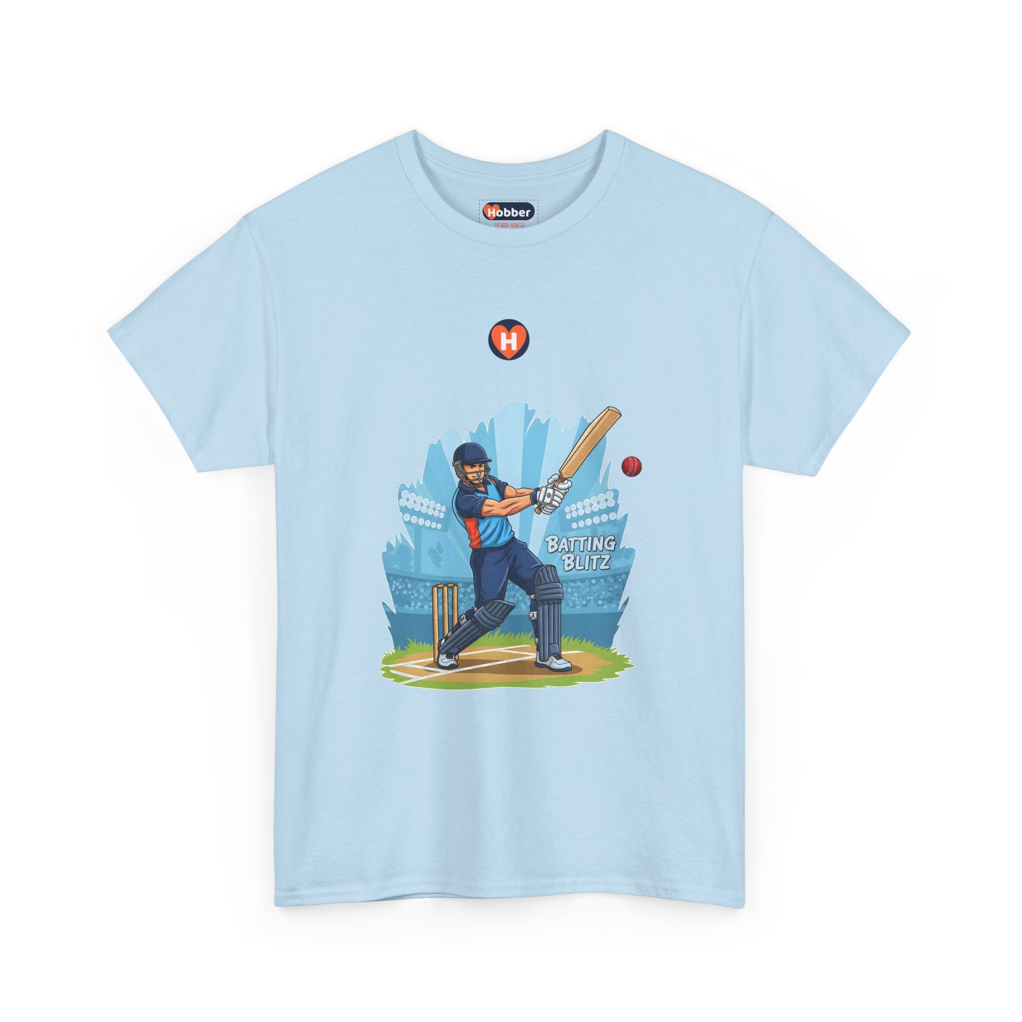 Hobber Mens Sports & Adventure T-Shirt, #25 Cricket