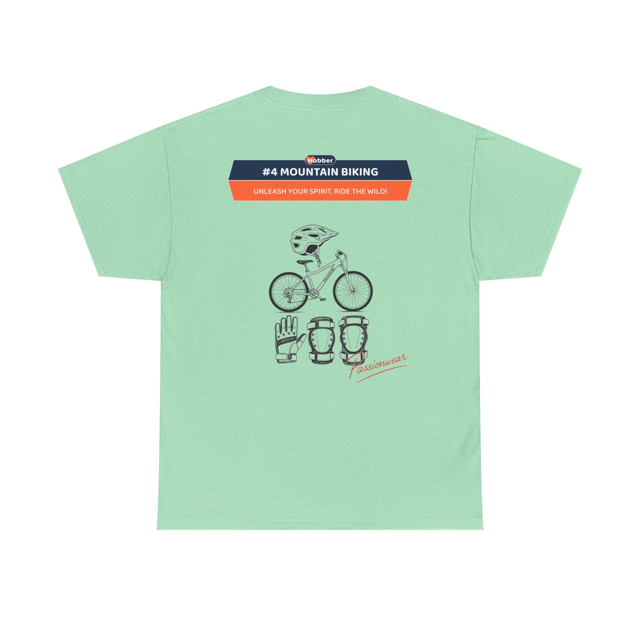 Hobber Mens Sports & Adventure T-Shirt, #4 Mountain biking