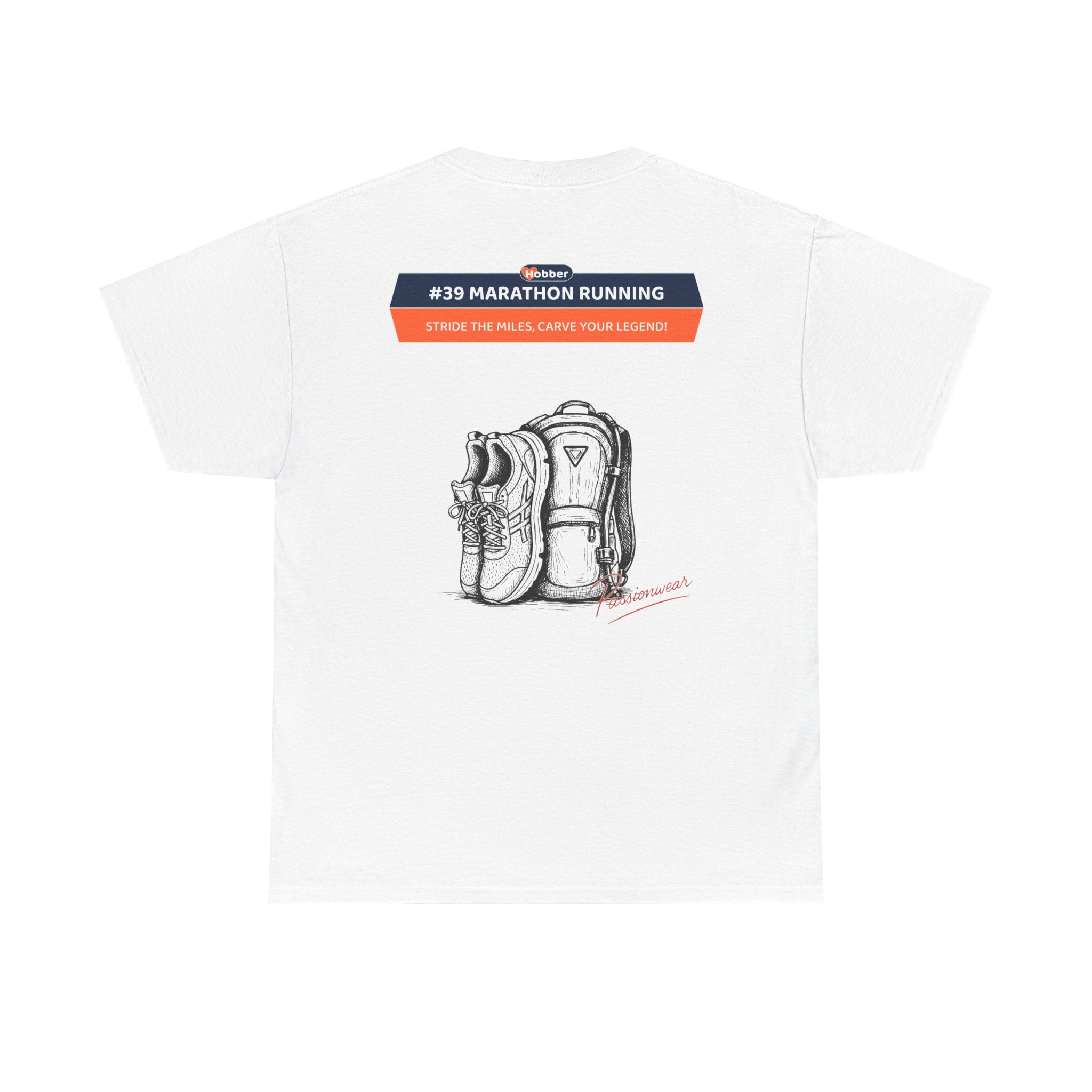 Hobber Unisex Sports & Adventure T-Shirt, #39 Marathon running