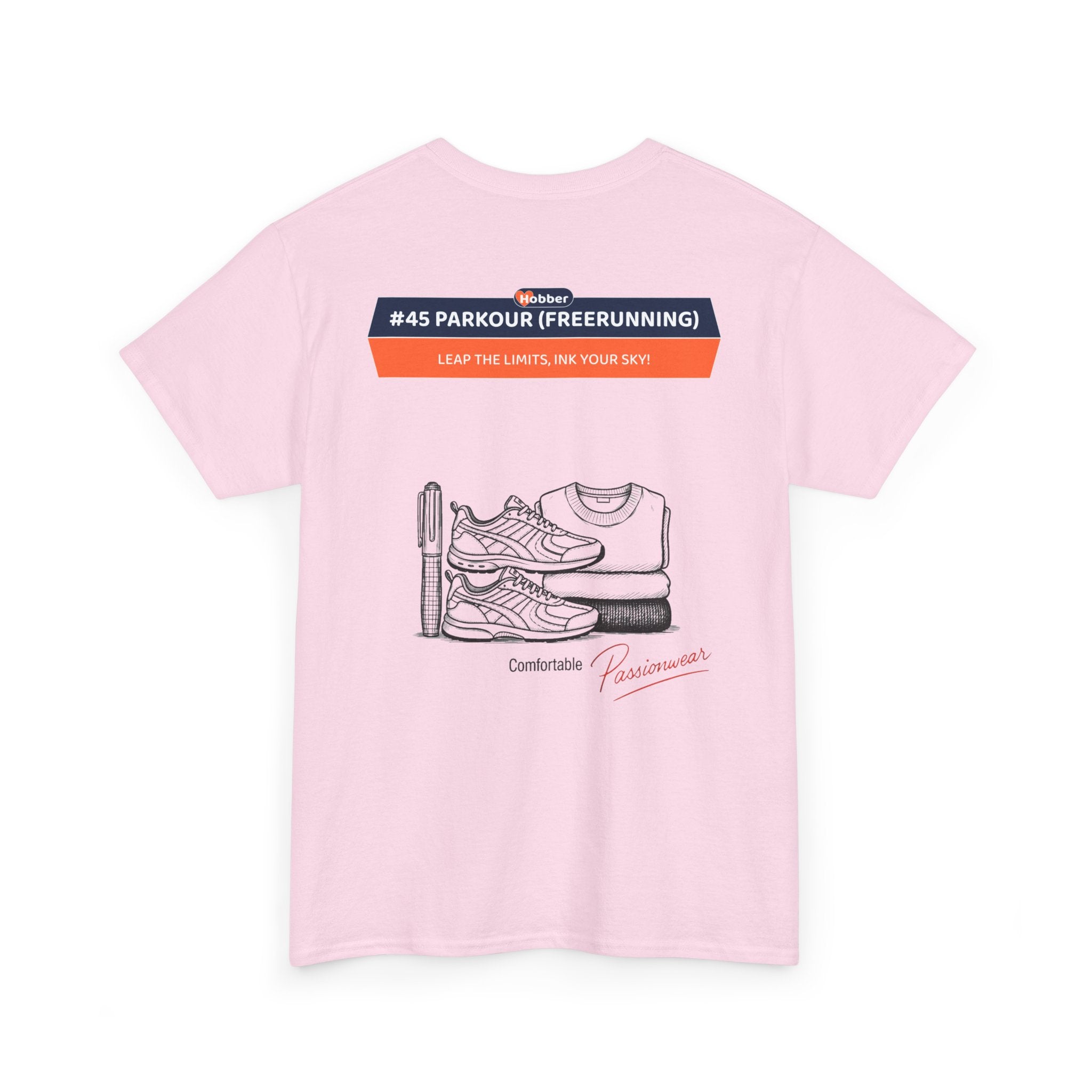 Hobber Mens Sports & Adventure T-Shirt, #45 Parkour (Freerunning)