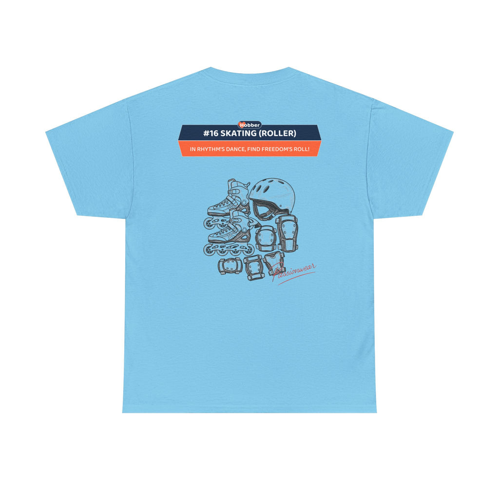 Hobber Unisex Sports & Adventure T-Shirt, #16 Skating (Roller)