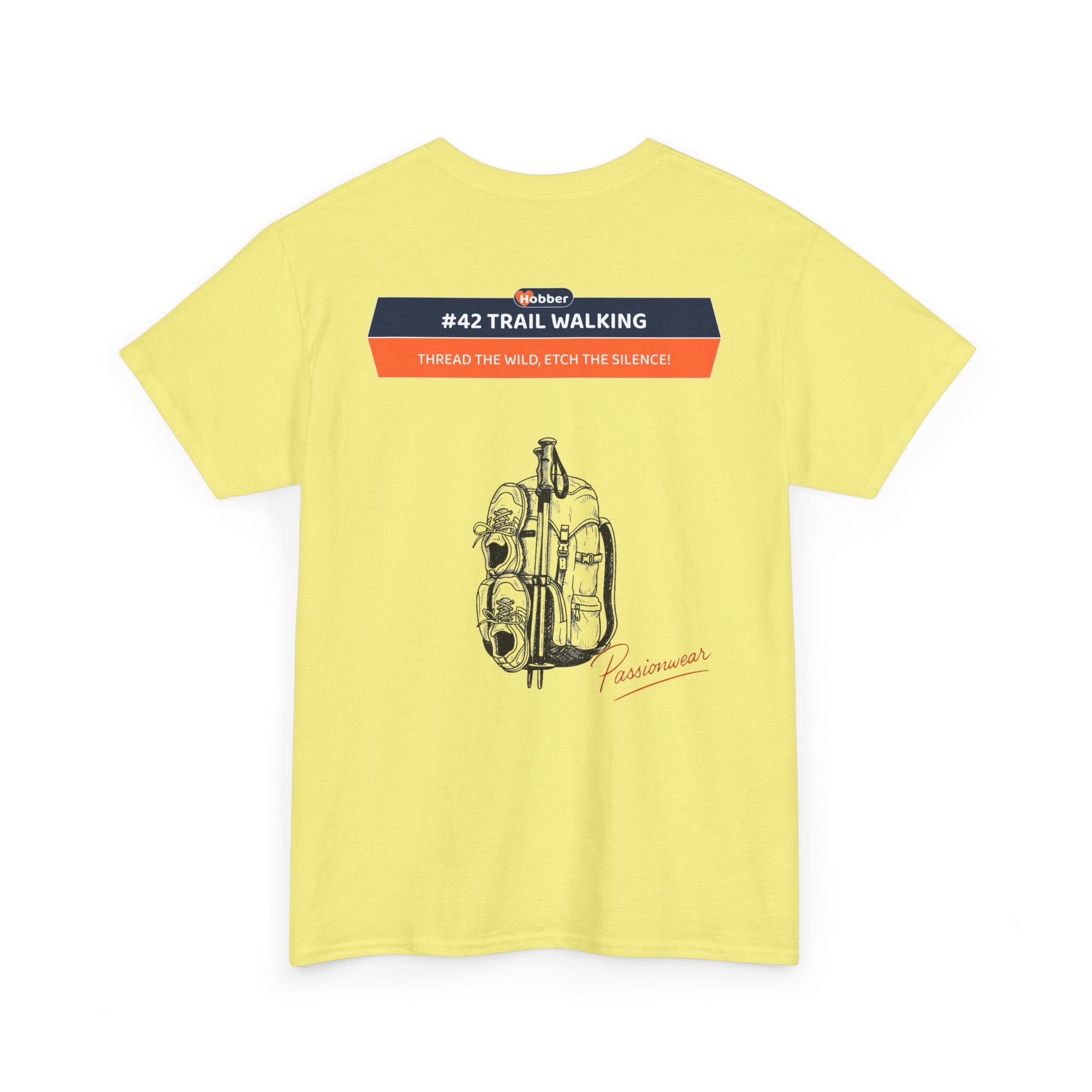 Hobber Unisex Sports & Adventure T-Shirt, #42 Trail walking