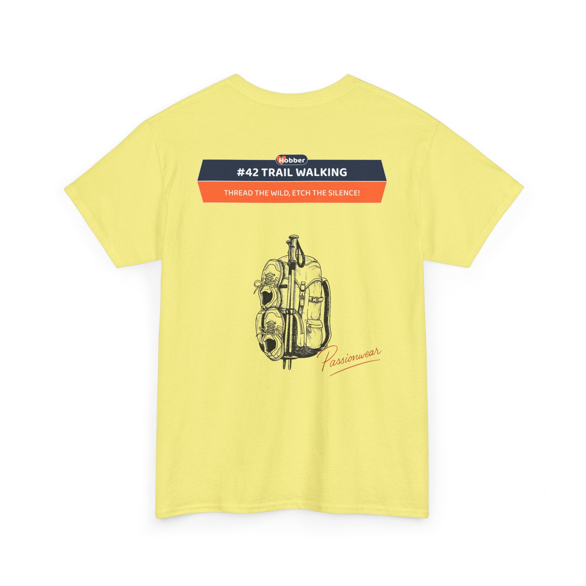 Hobber Unisex Sports & Adventure T-Shirt, #42 Trail walking
