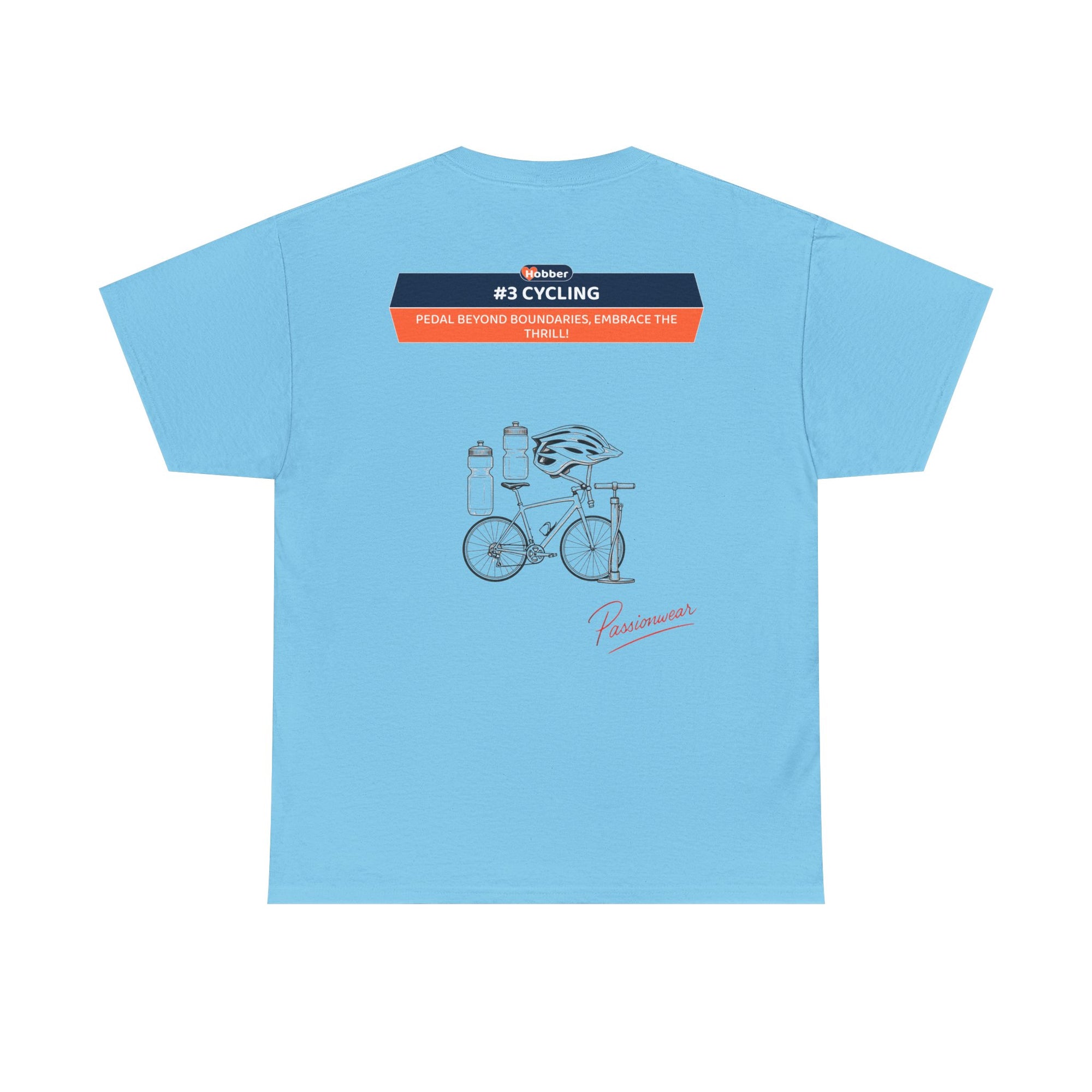 Hobber Unisex Sports & Adventure T-Shirt, #3 Cycling