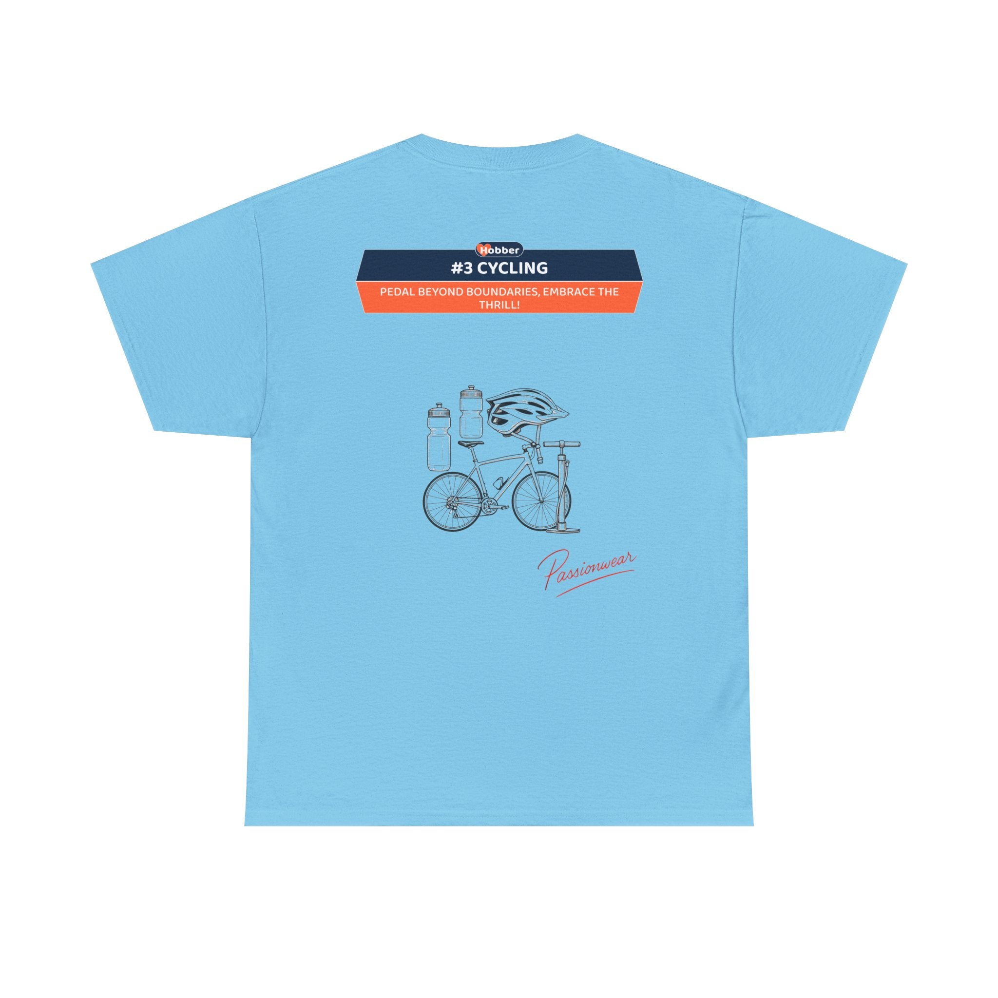 Hobber Unisex Sports & Adventure T-Shirt, #3 Cycling