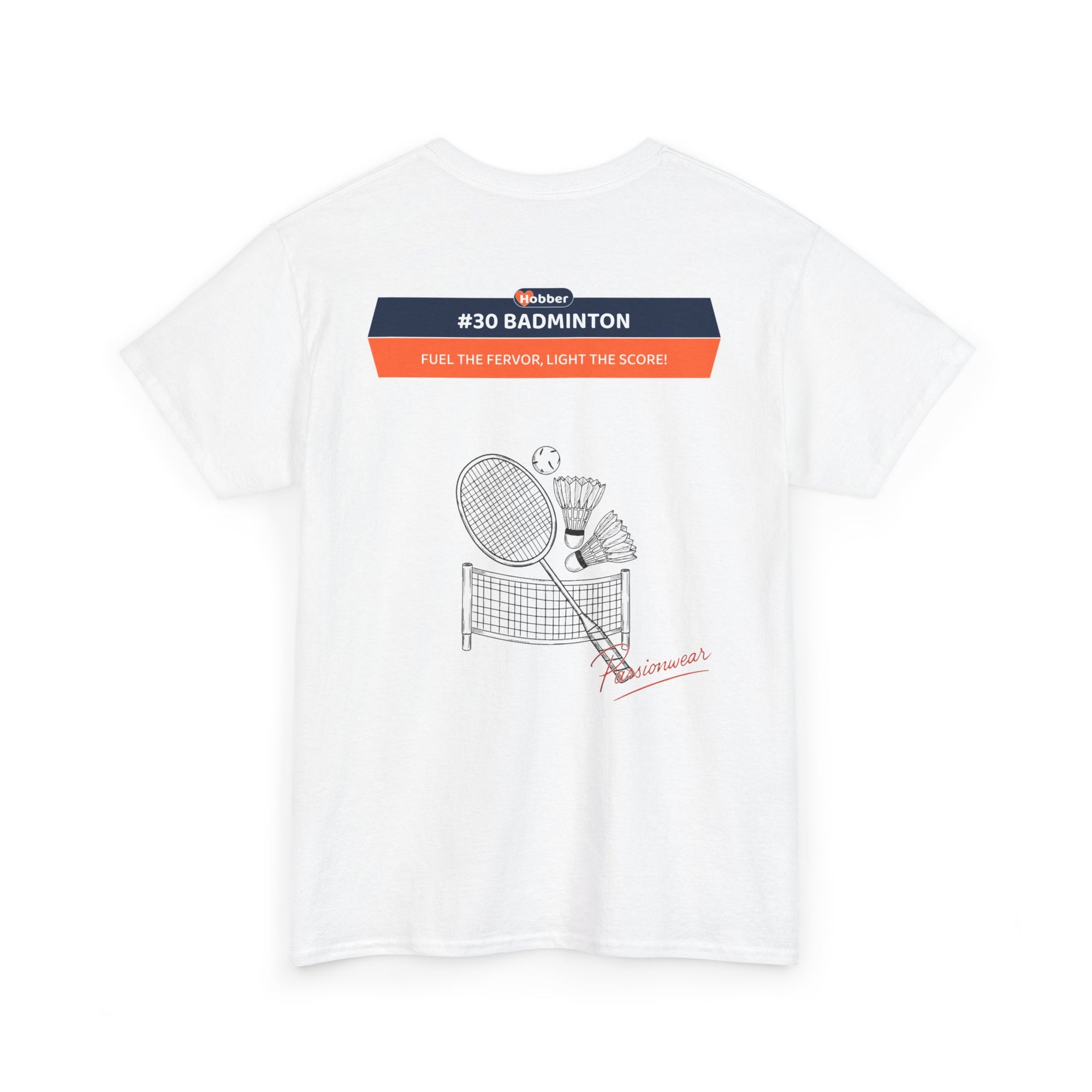 Hobber Unisex Sports & Adventure T-Shirt, #30 Badminton