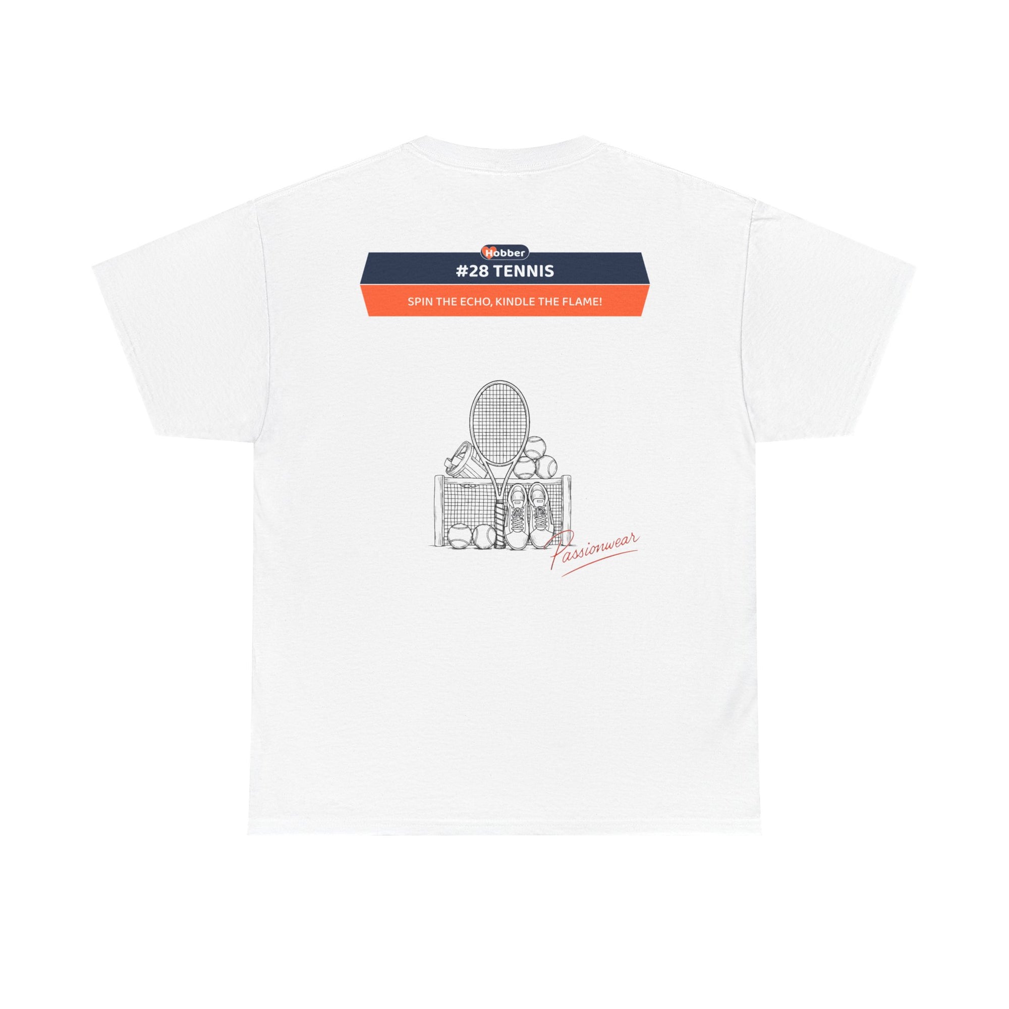 Hobber Unisex Sports & Adventure T-Shirt, #28 Tennis