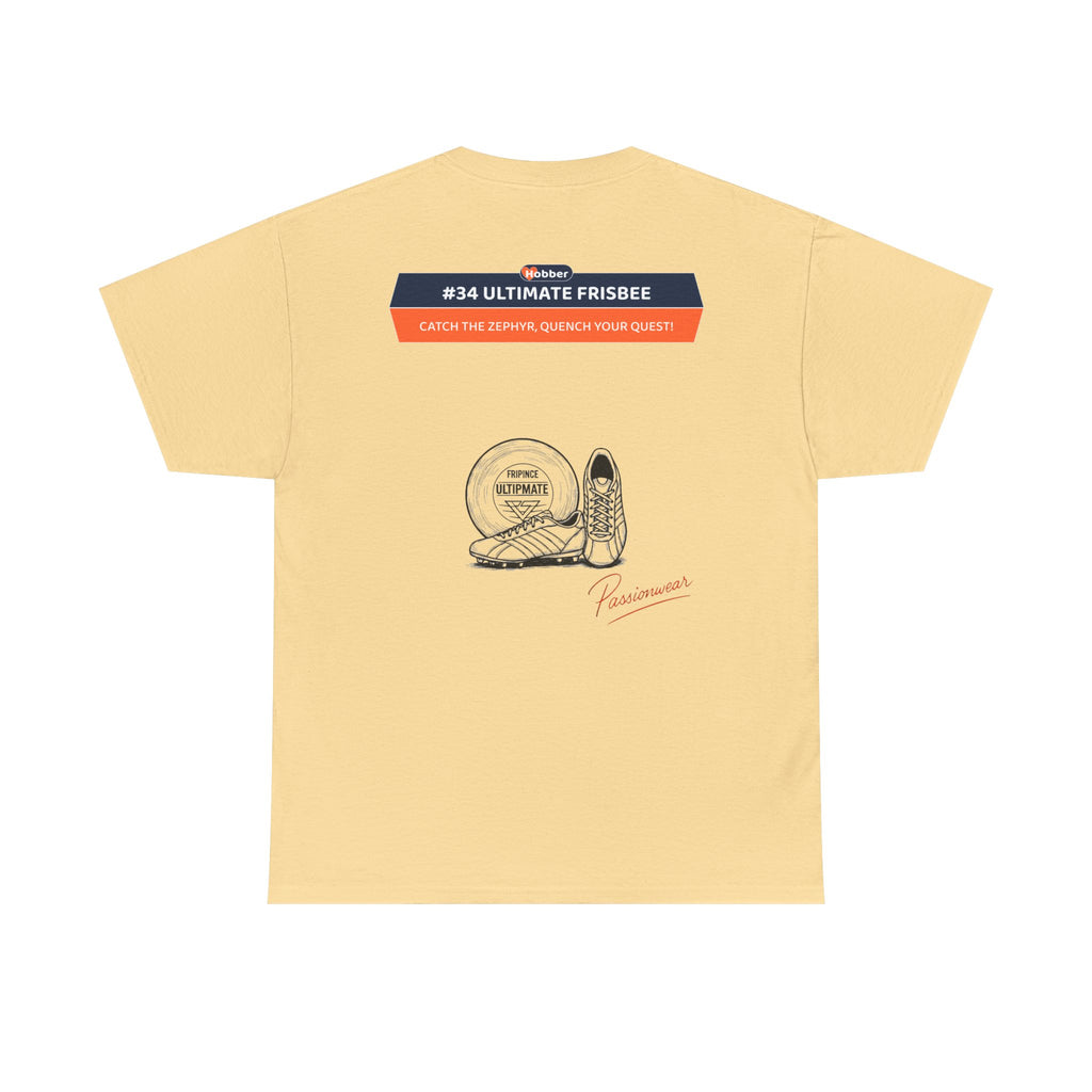 Hobber Unisex Sports & Adventure T-Shirt, #34 Ultimate Frisbee