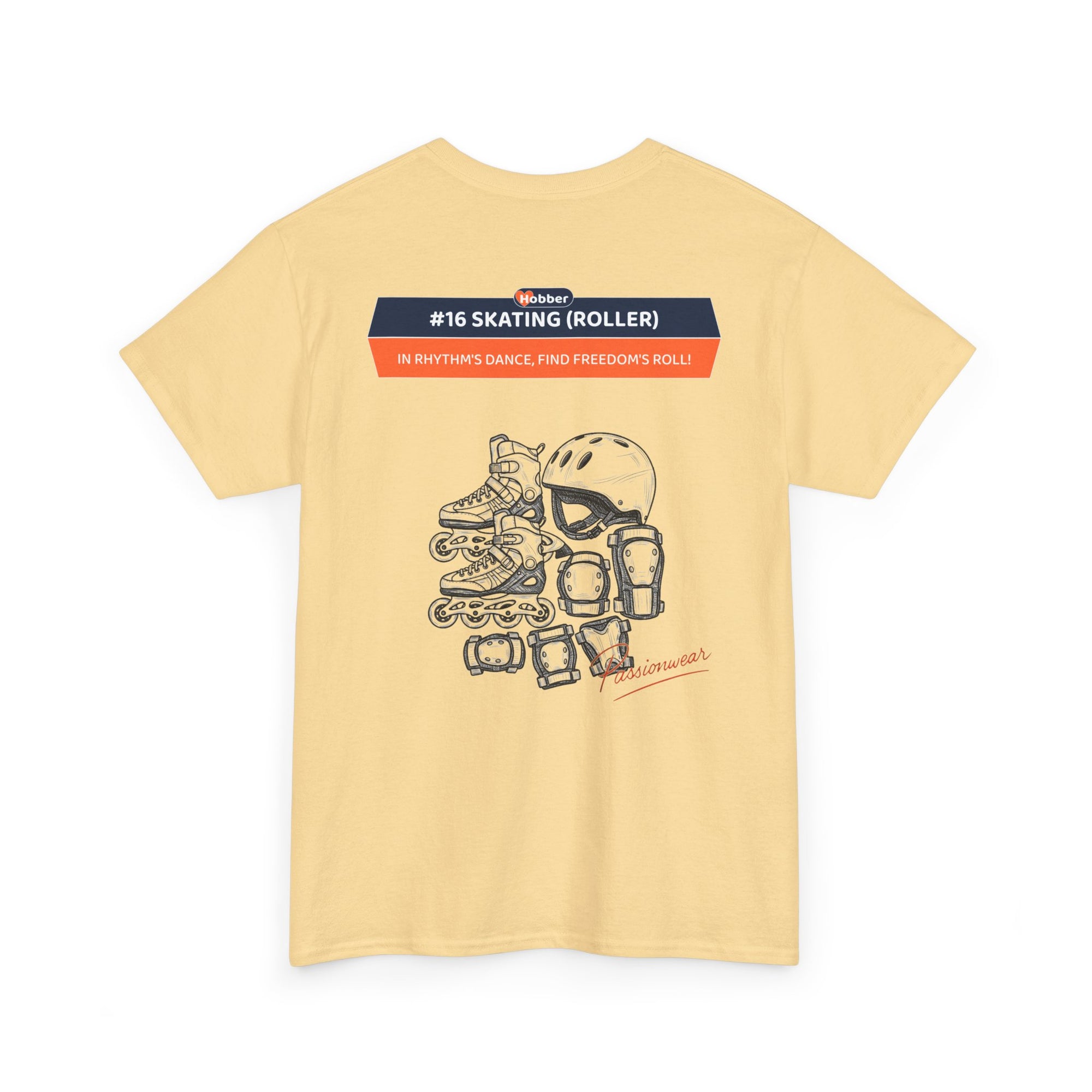 Hobber Unisex Sports & Adventure T-Shirt, #16 Skating (Roller)
