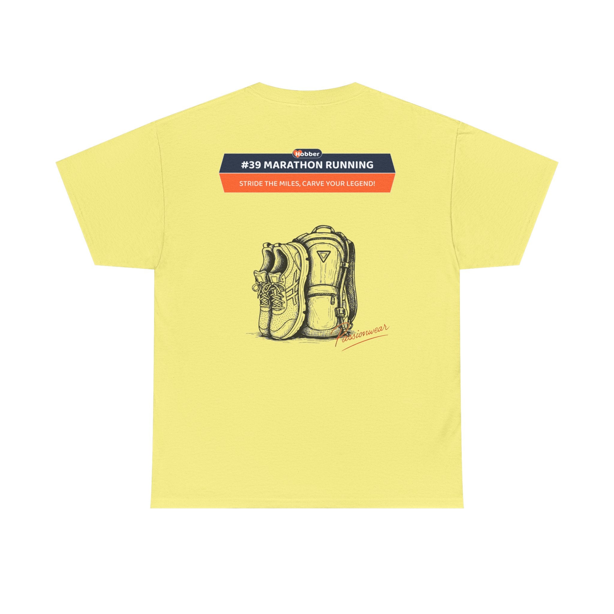 Hobber Unisex Sports & Adventure T-Shirt, #39 Marathon running