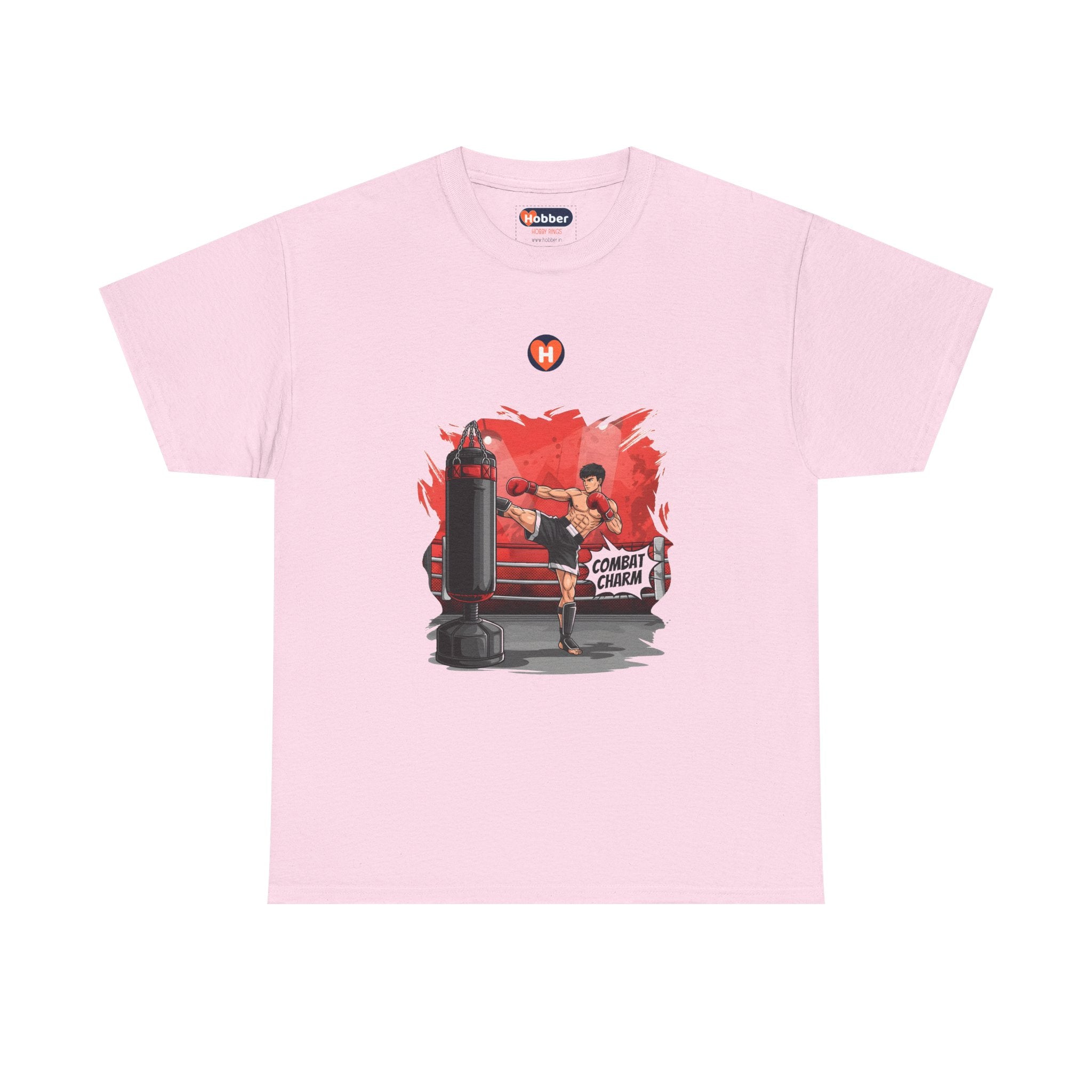 Hobber Mens Sports & Adventure T-Shirt, #48 Kickboxing