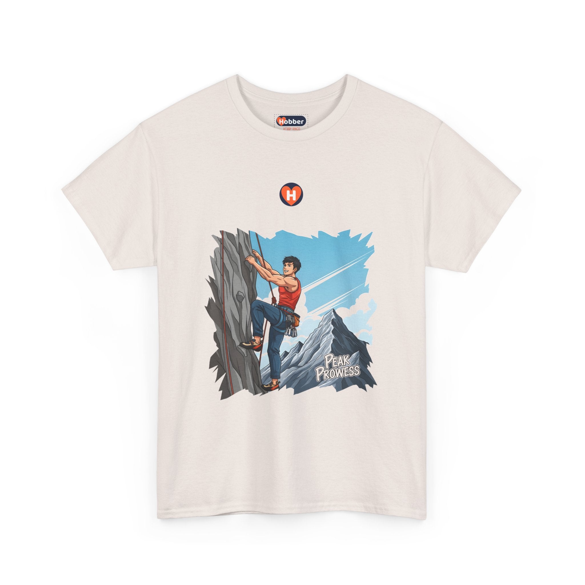 Hobber Mens Sports & Adventure T-Shirt, #43 Climbing (Rock)