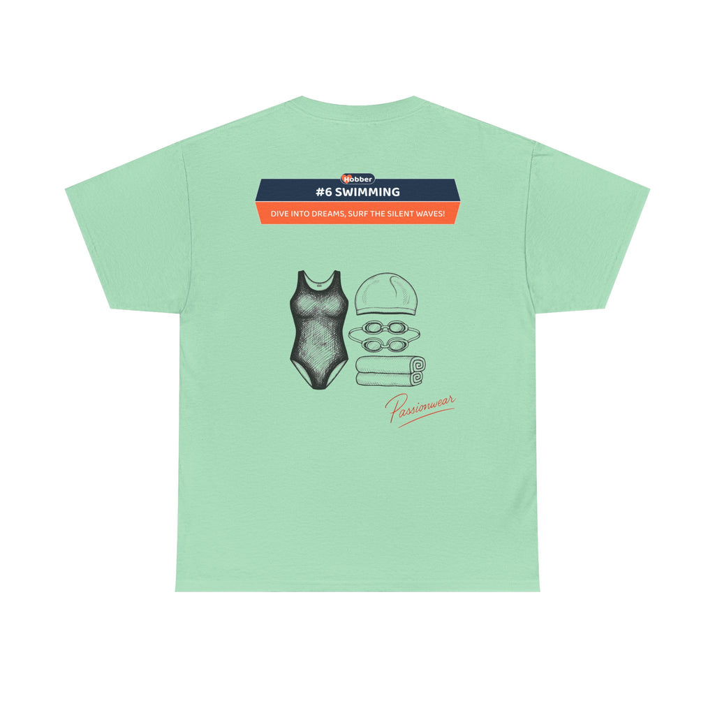 Hobber Unisex Sports & Adventure T-Shirt, #6 Swimming