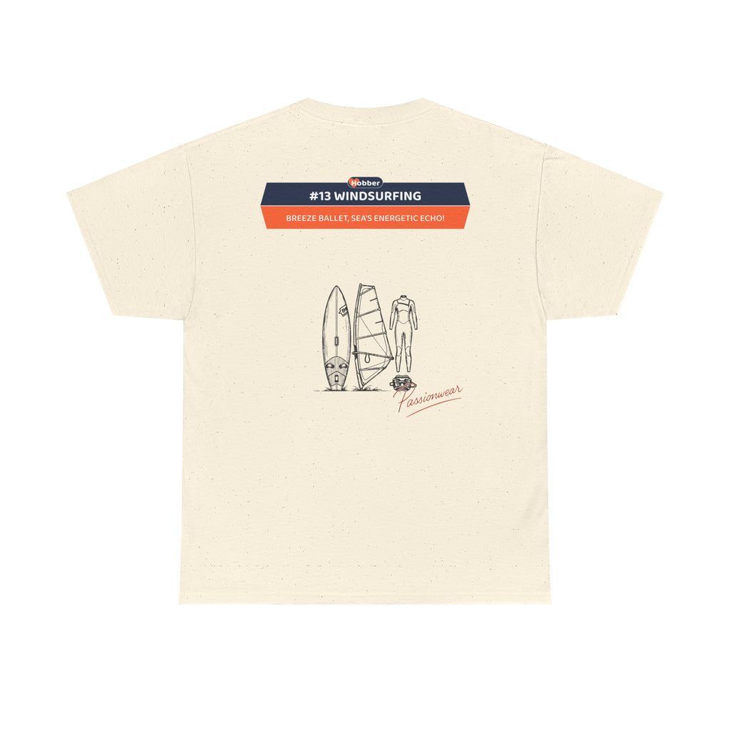 Hobber Mens Sports & Adventure T-Shirt, #13 Windsurfing